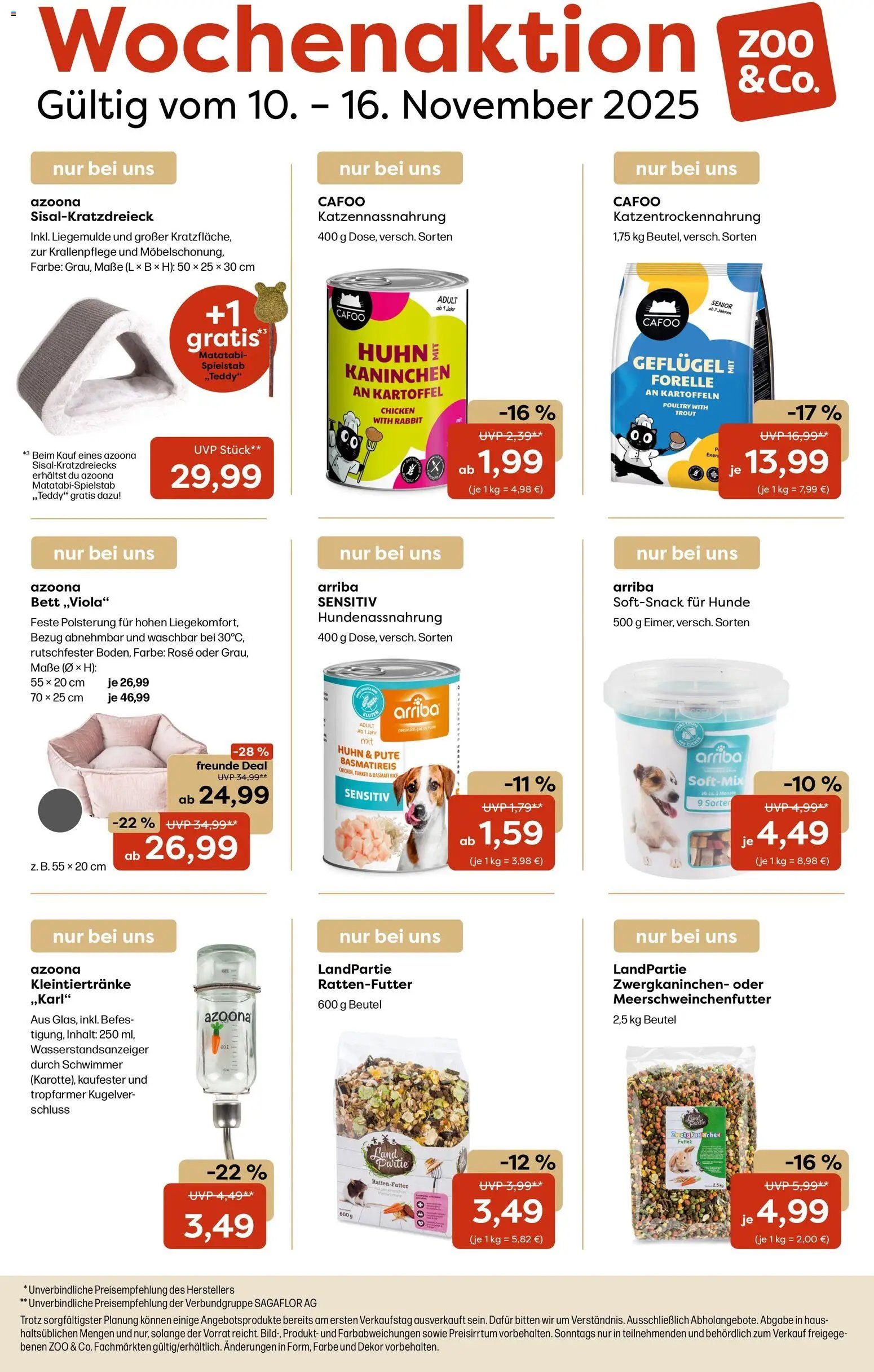 Zoo & co prospekt seit 10.11.2025 Prospekt (2025-11-10 - 2025-11-16)