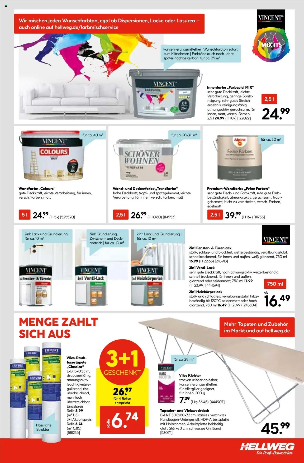 Hellweg prospekt seit 22.09.2025 Prospekt