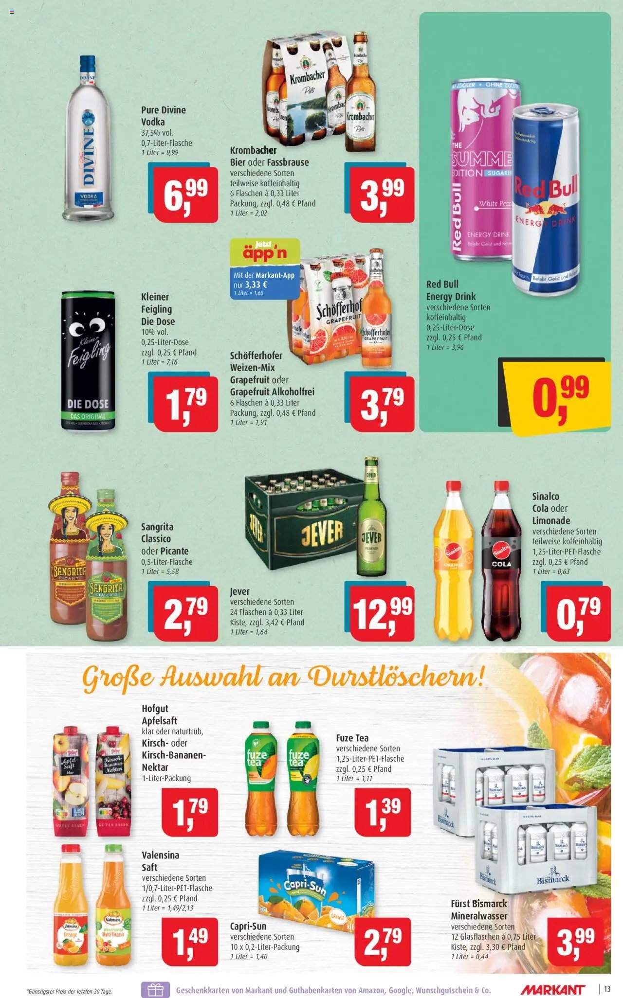 Markant prospekt seit 28.07.2025 Prospekt (2025-07-28 - 2025-08-02) | 13