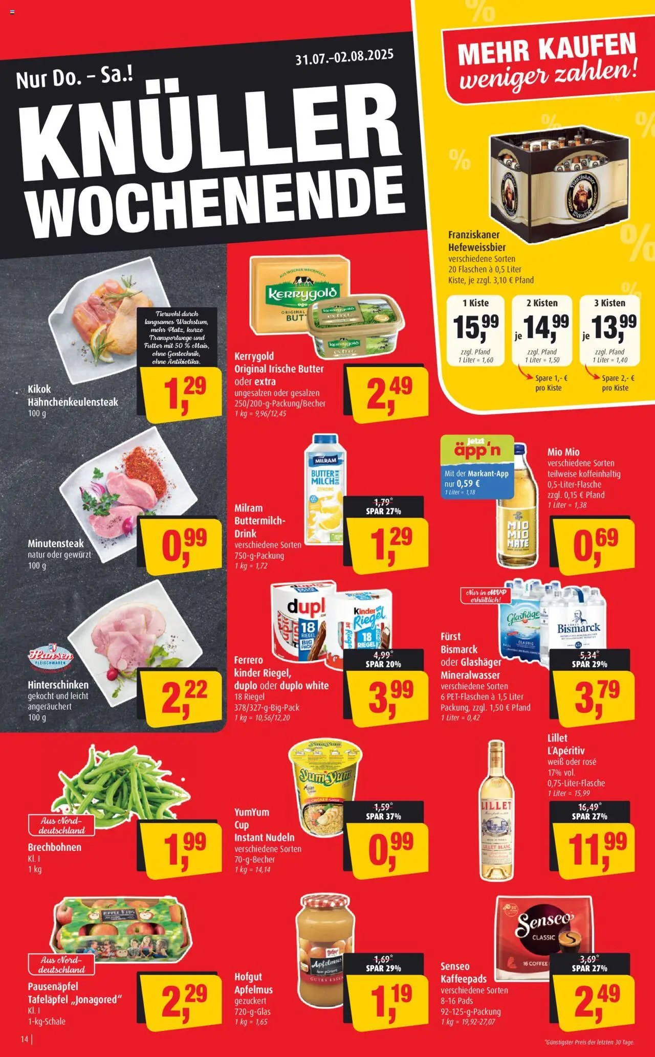 Markant prospekt seit 28.07.2025 Prospekt (2025-07-28 - 2025-08-02) | 14