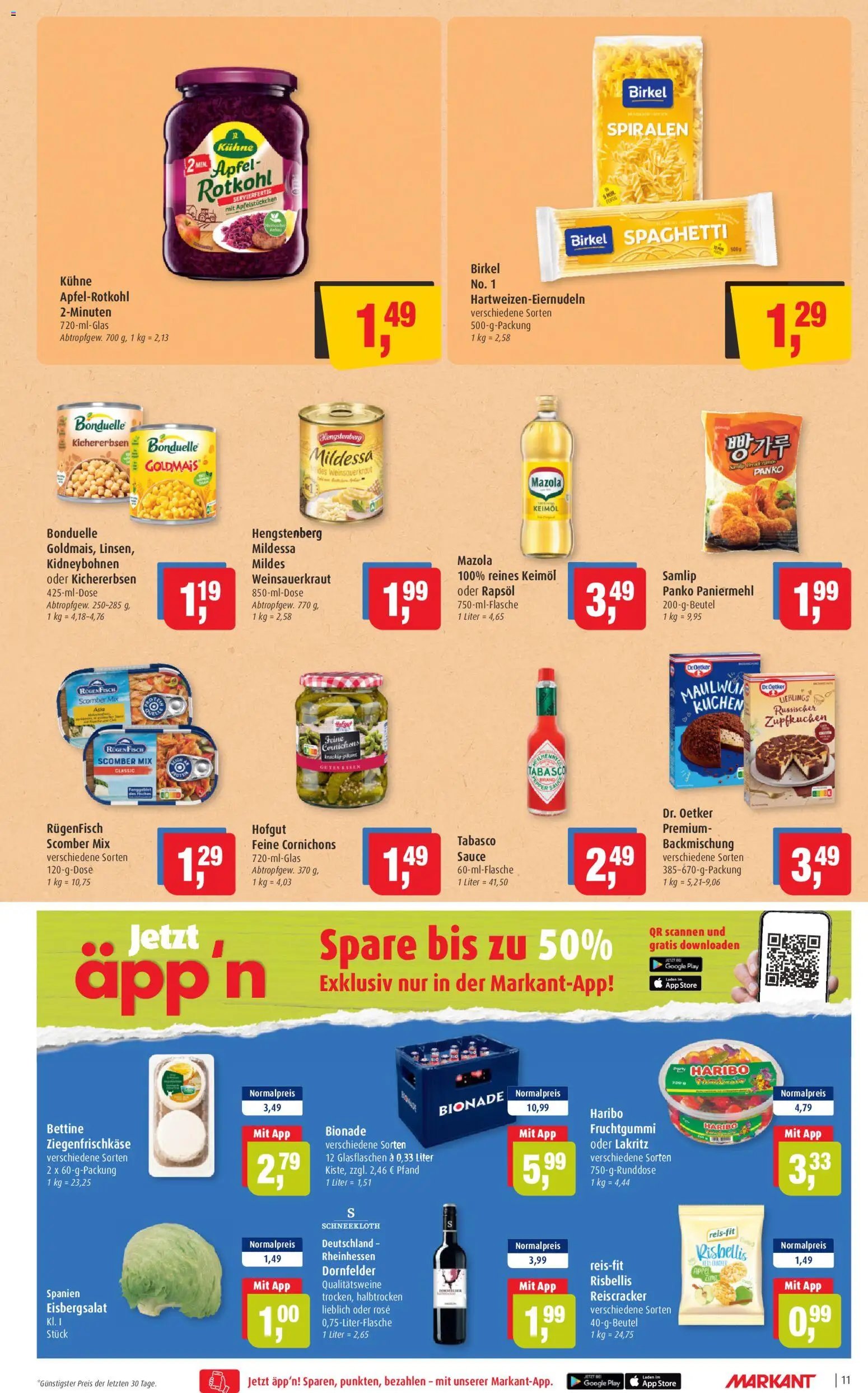 Markant prospekt seit 17.11.2025 Prospekt (2025-11-17 - 2025-11-22)