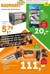 Globus Baumarkt prospekt seit 29.12.2025 Prospekt Wolfsburg	