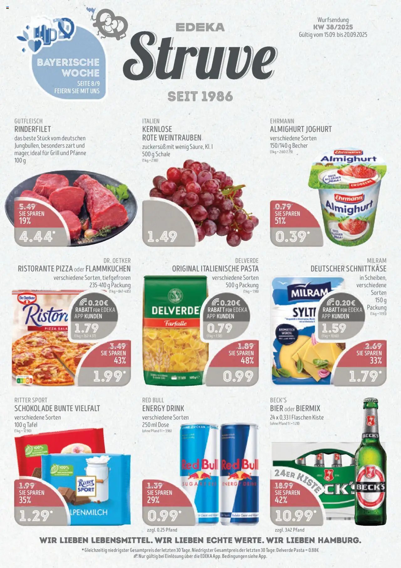 Edeka Struve prospekt seit 15.09.2025 Prospekt