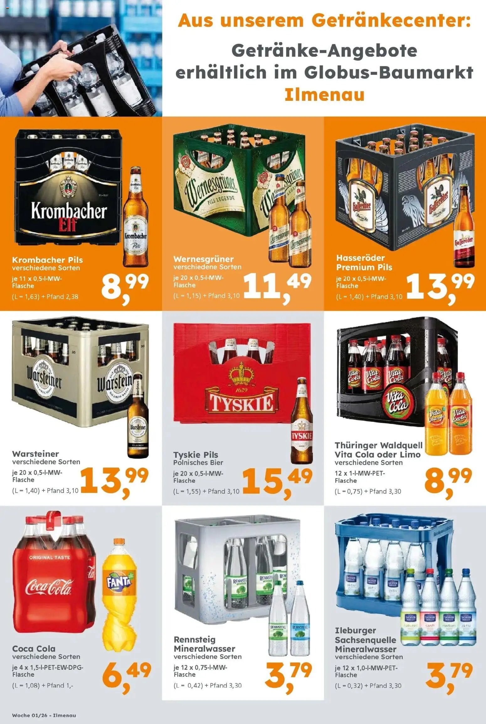 Globus Baumarkt prospekt seit 29.12.2025 Prospekt Ilmenau	