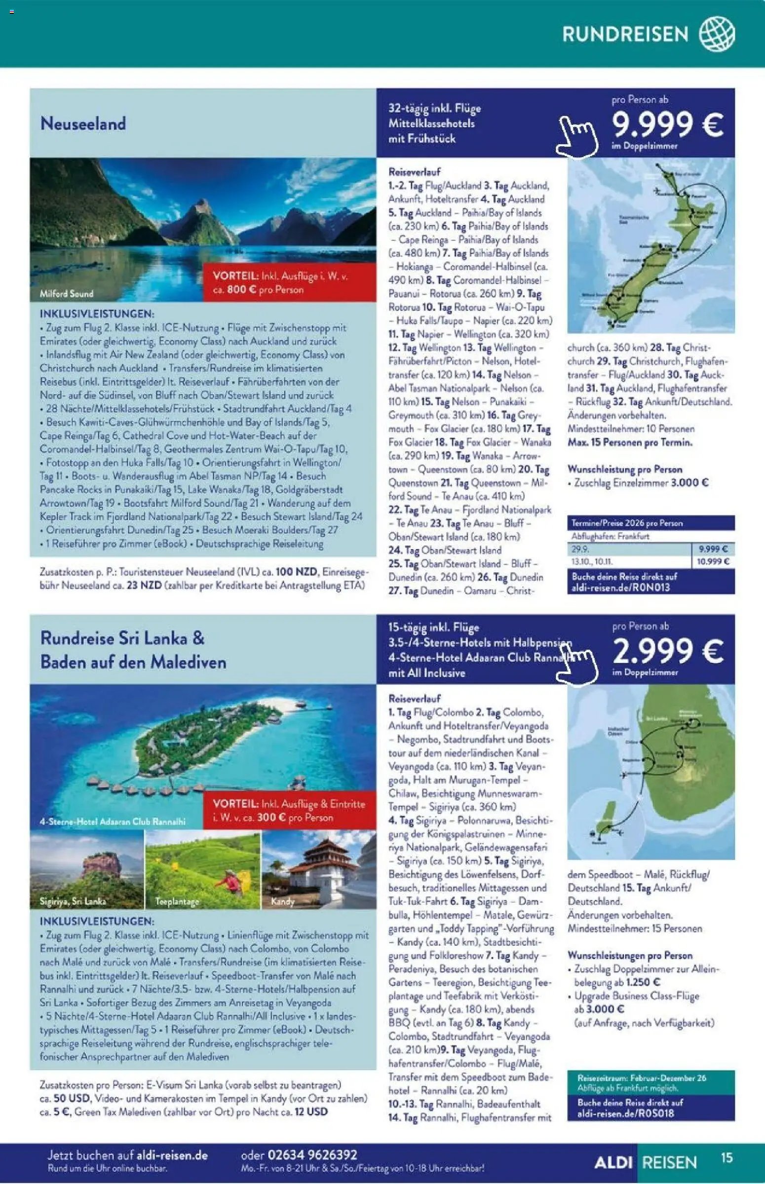 Aldi Reisen prospekt seit 01.11.2025 Prospekt (2025-11-01 - 2025-11-30)