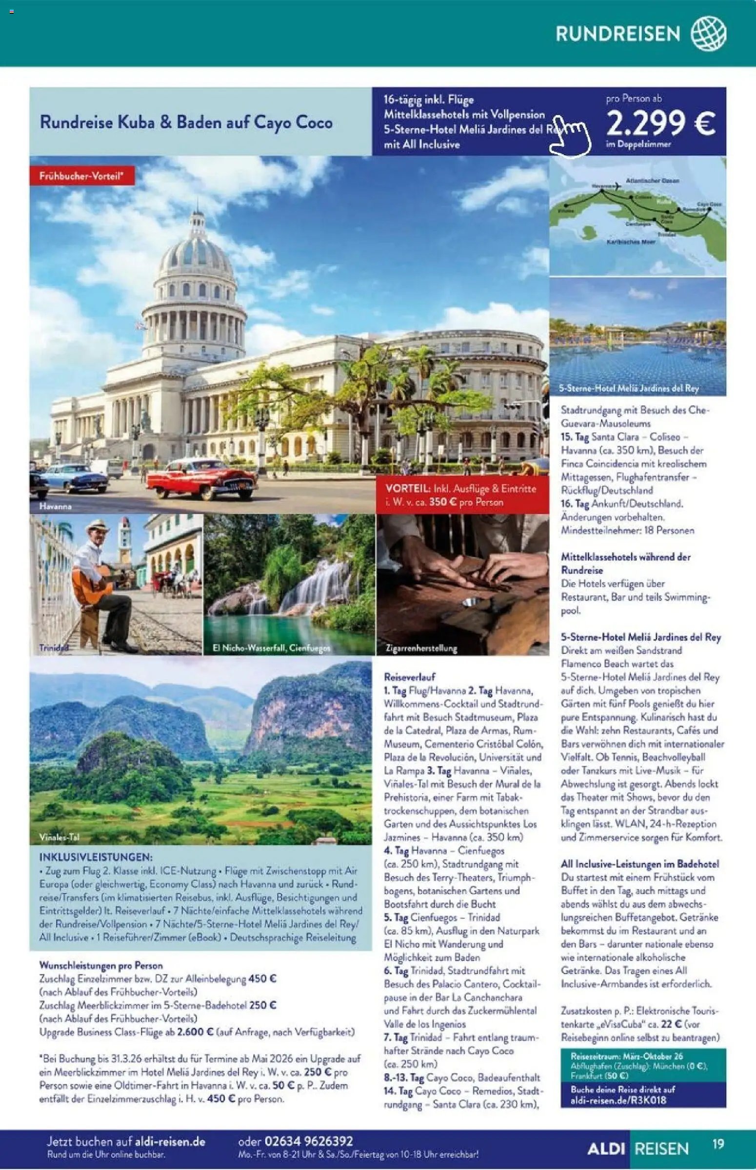 Aldi Reisen prospekt seit 01.11.2025 Prospekt (2025-11-01 - 2025-11-30)