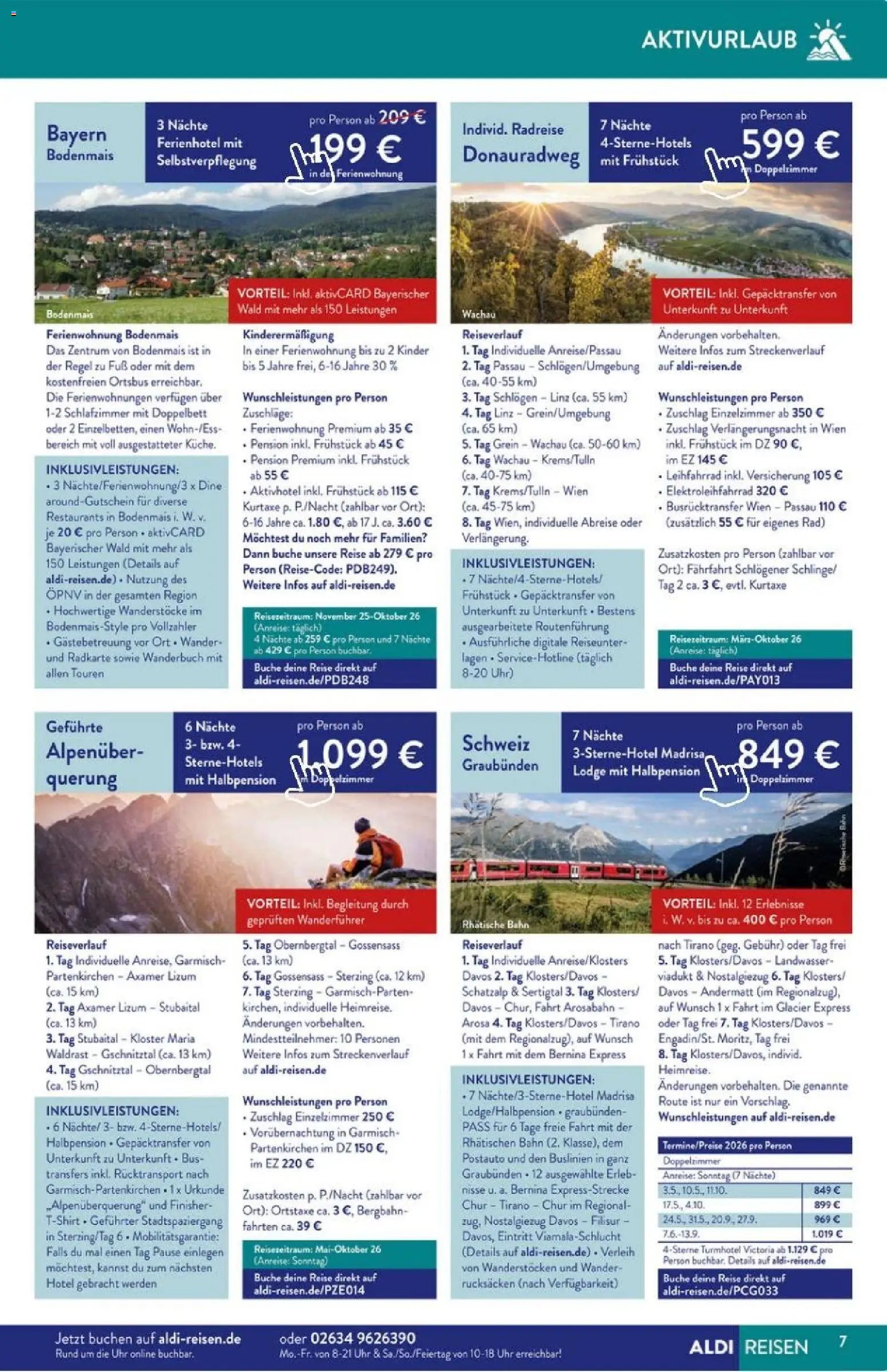 Aldi Reisen prospekt seit 01.11.2025 Prospekt (2025-11-01 - 2025-11-30)