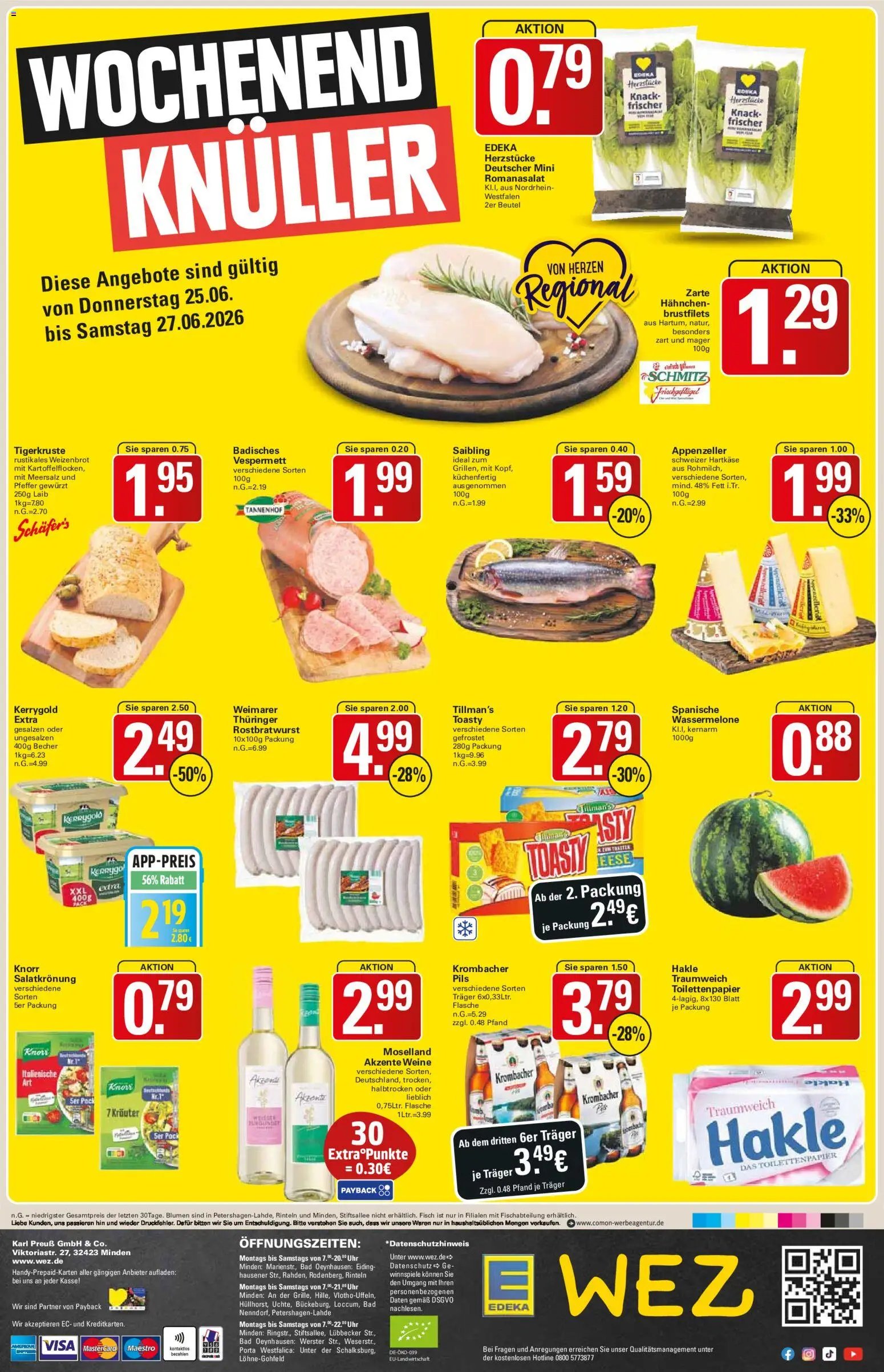 WEZ prospekt seit 22.06.2026 WEZ Prospekt