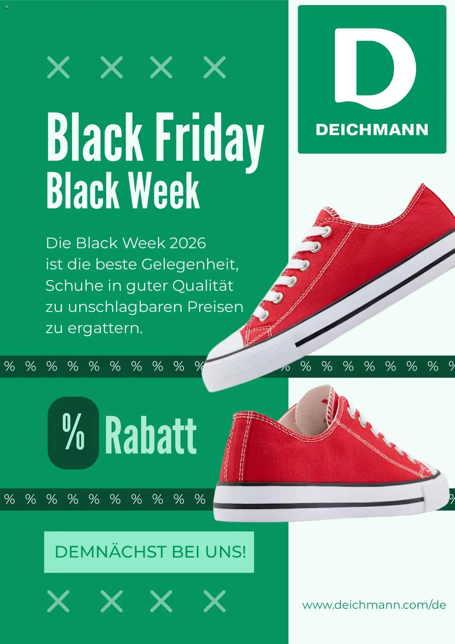 Neue Deichmann Prospekt (vom von Montag 26.10.)