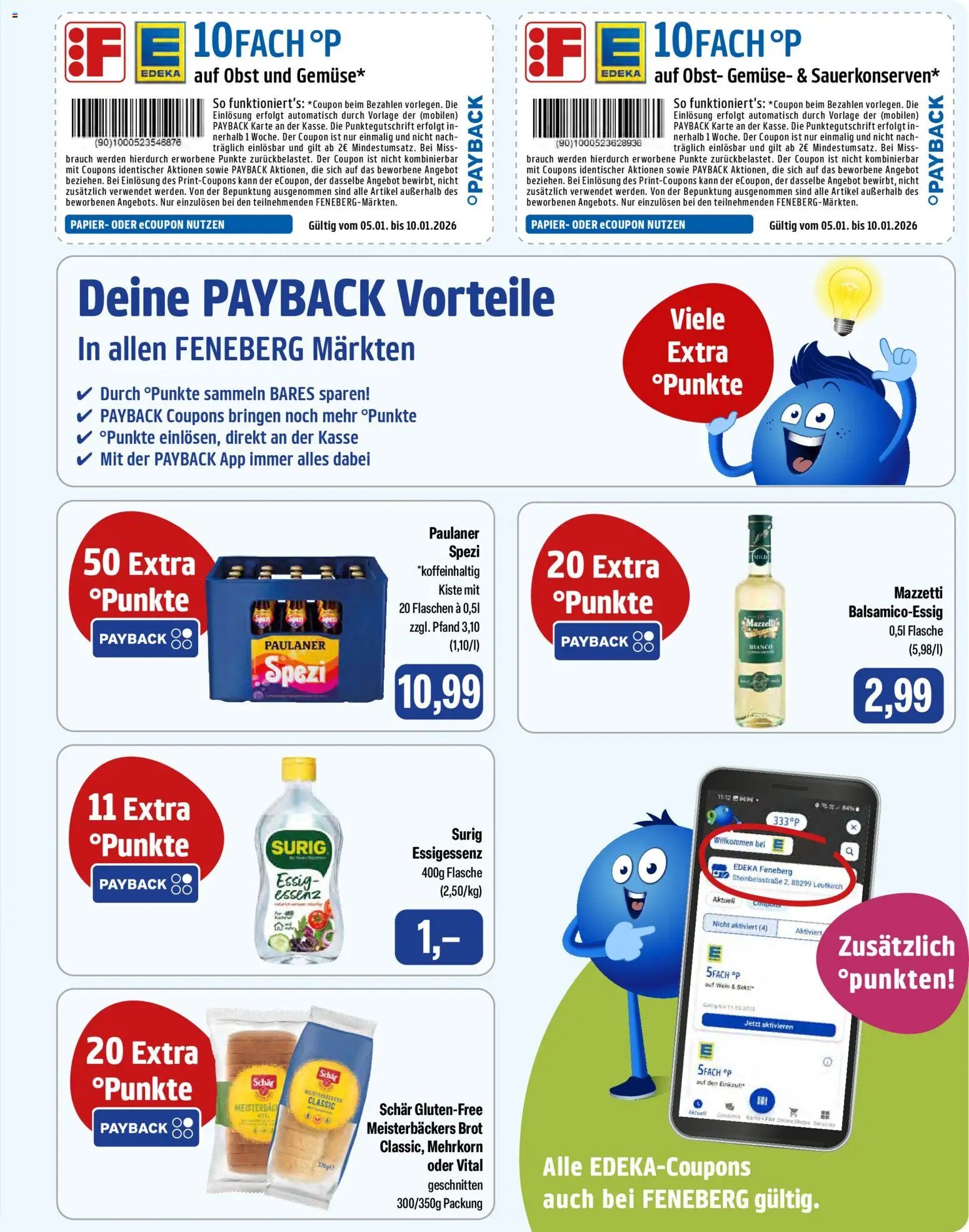 Feneberg prospekt seit 08.01.2026 Angebote (2026-01-08 - 2026-01-10)