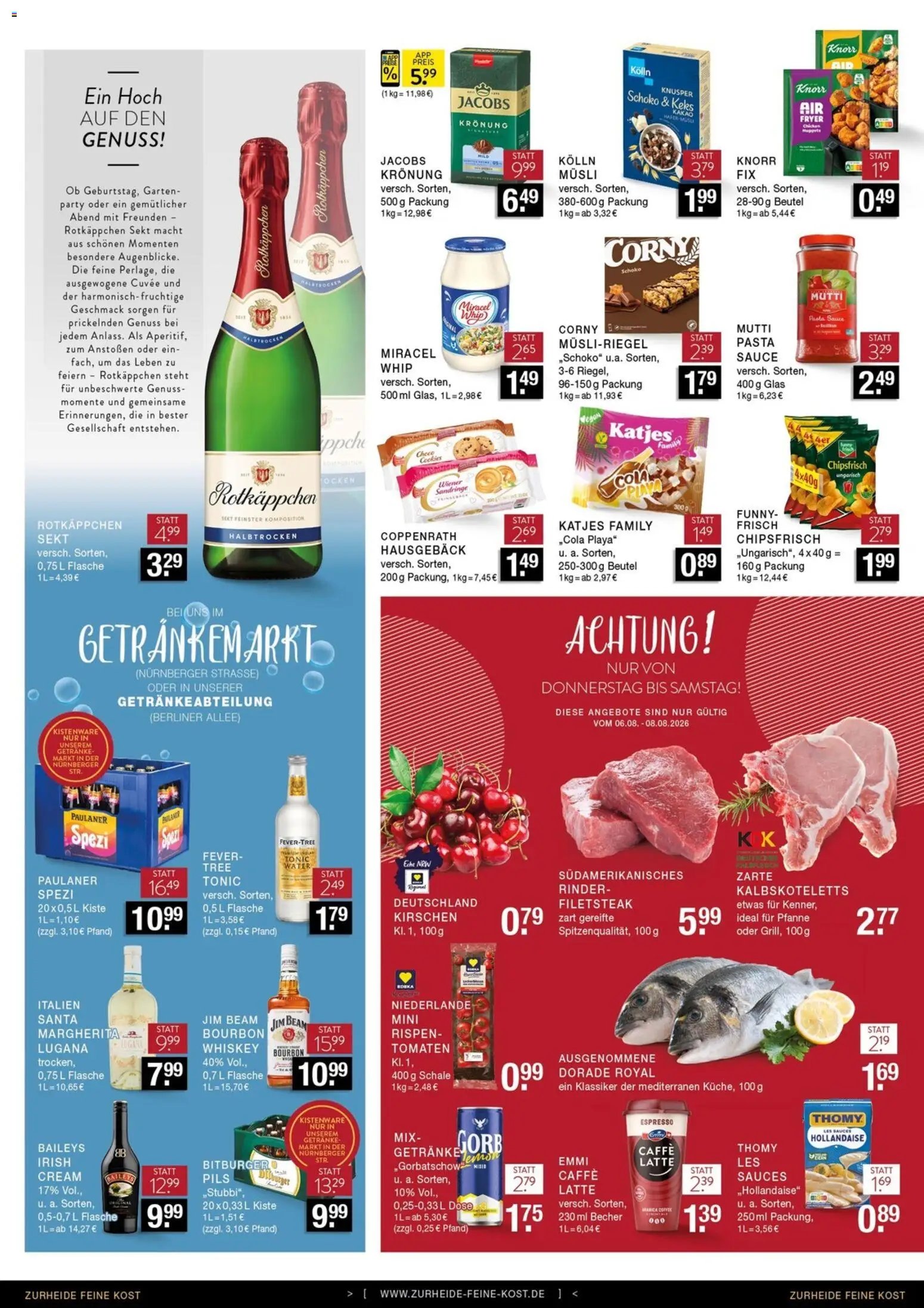 Edeka Zurheide prospekt seit 03.08.2026 Edeka Zurheide Prospekt