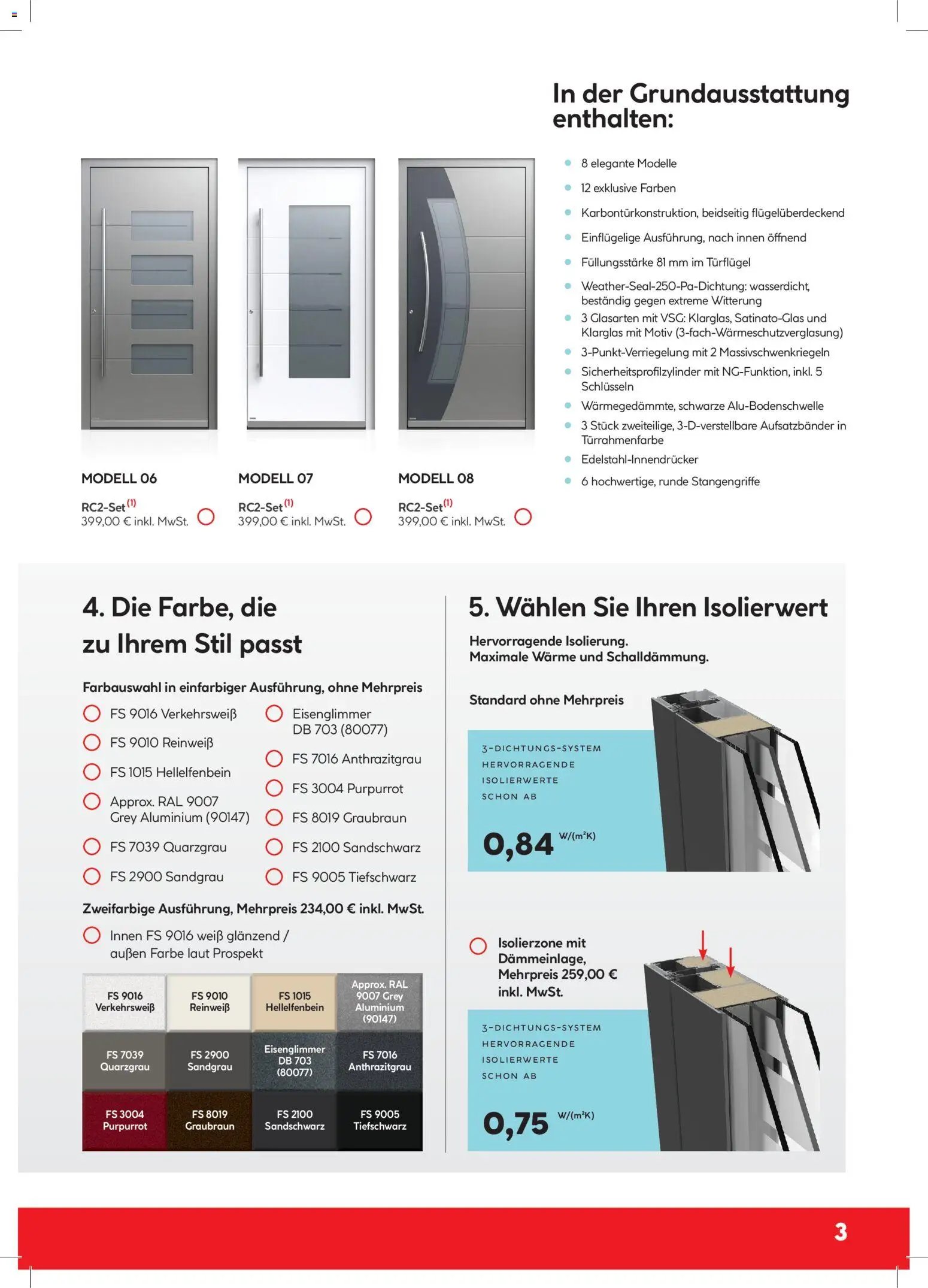 Hellweg prospekt seit 05.12.2025 Prinar Außentüren Katalog