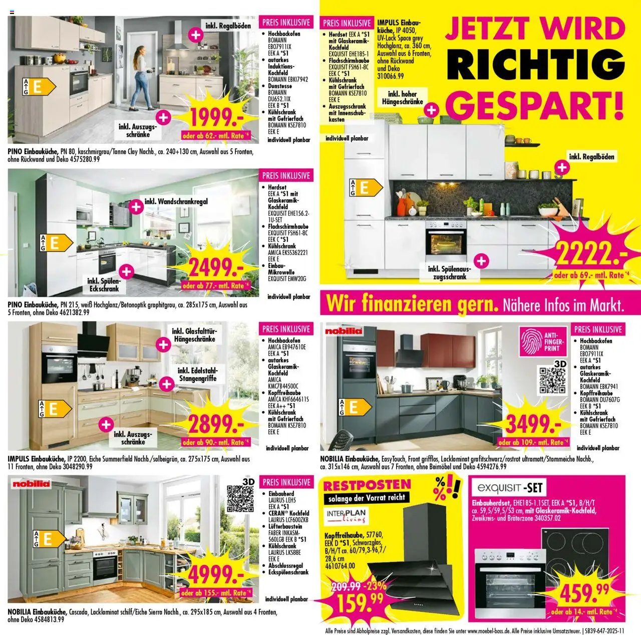 SB Möbel Boss prospekt seit 20.09.2025 Prospekt Neubrandenburg (2025-09-20 - 2025-09-26) | 11