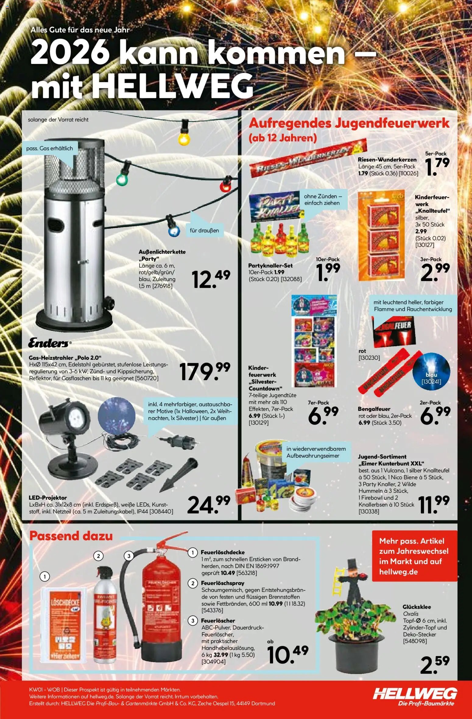 Hellweg prospekt seit 29.12.2025 Prospekt