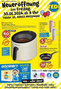 TEDi prospekt seit 30.01.2026 TEDi Neueröffnung Mettmann
