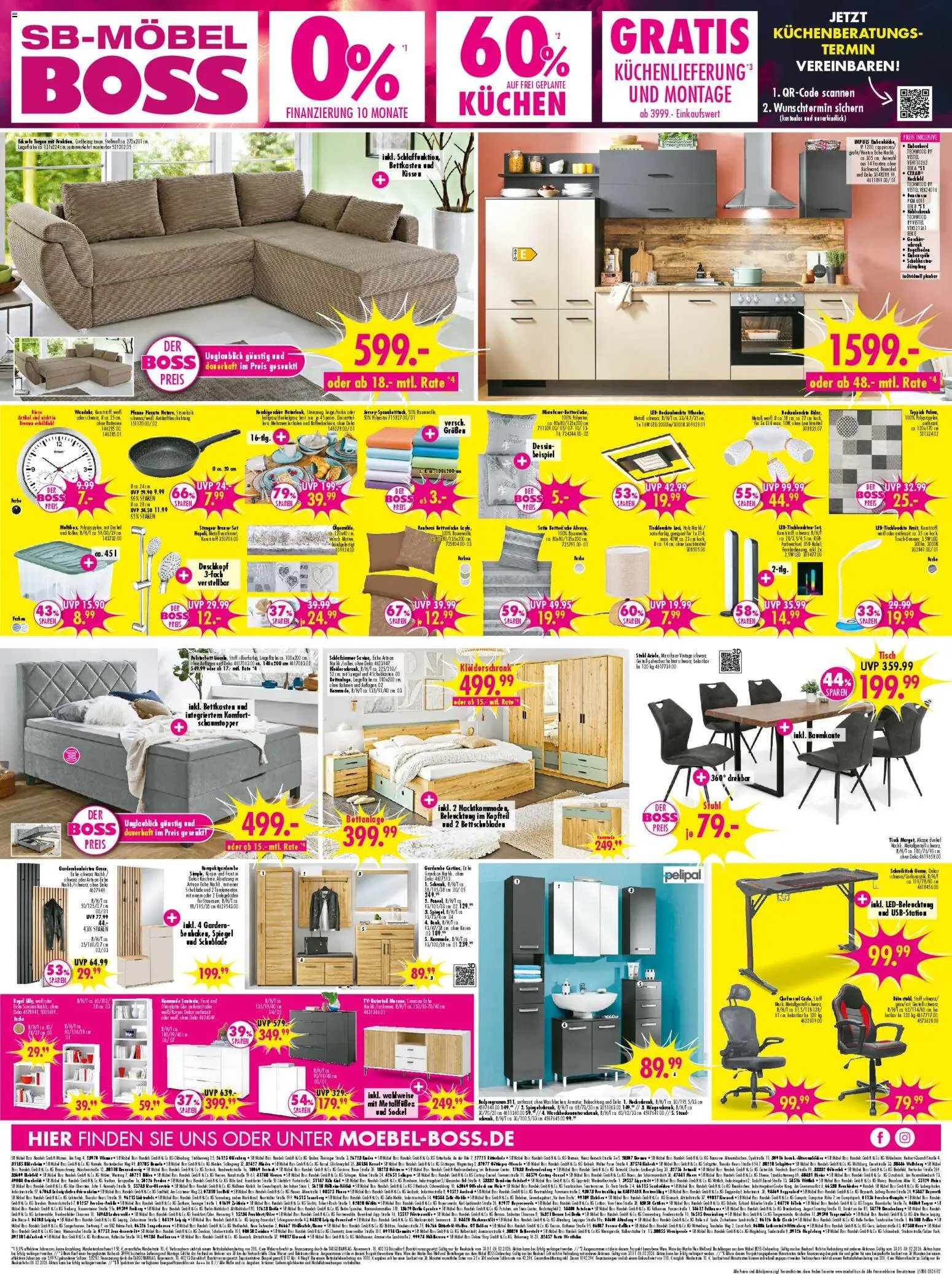 SB Möbel Boss prospekt seit 31.01.2026 Standard ohne Zwickau