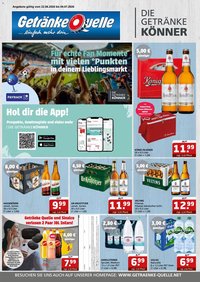 Getränke Quelle prospekt seit 22.06.2026 Getränke Quelle Prospekt
