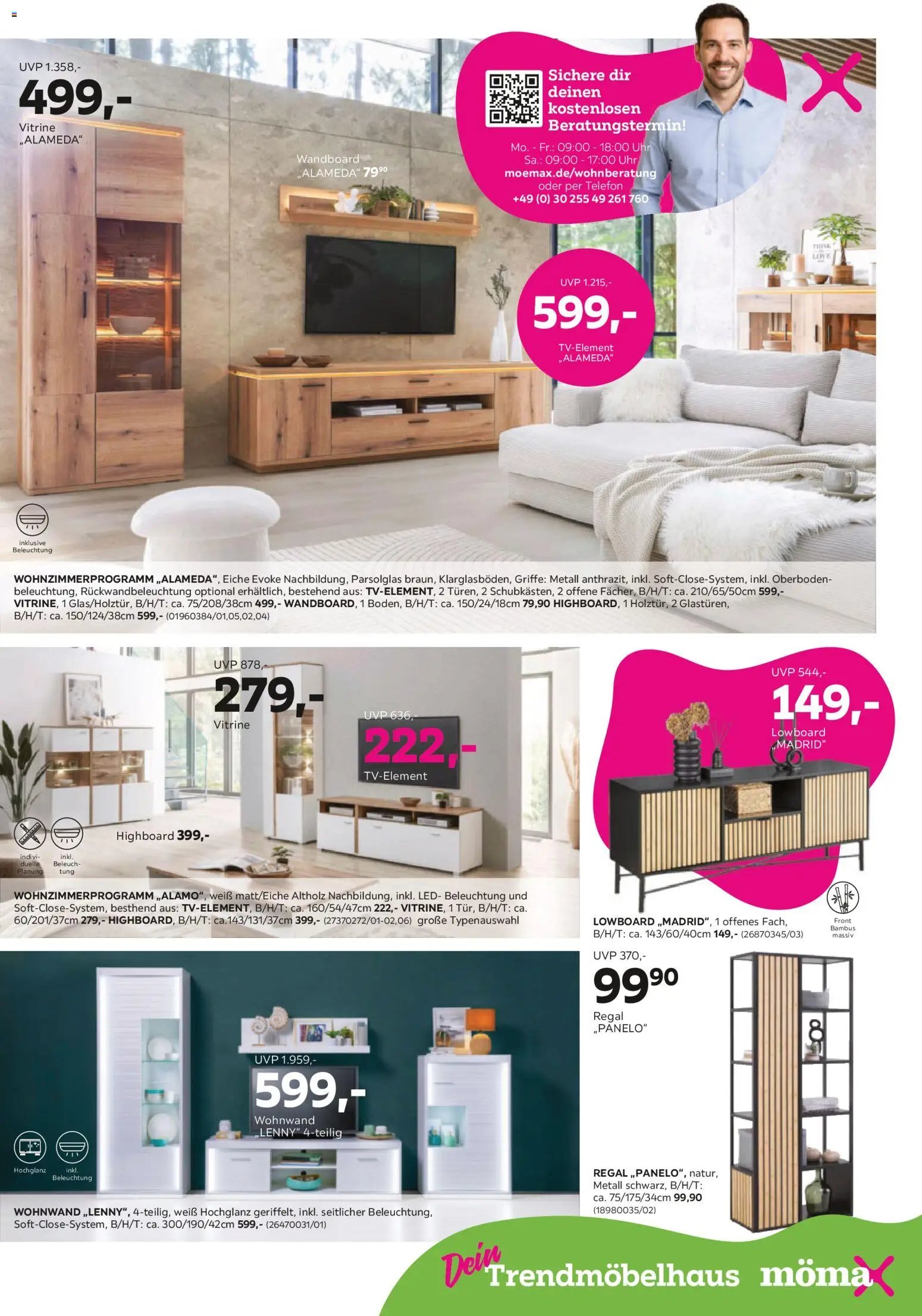 Mömax prospekt seit 26.01.2026 19% MwSt. geschenkt auf fast den gesamten Einkauf