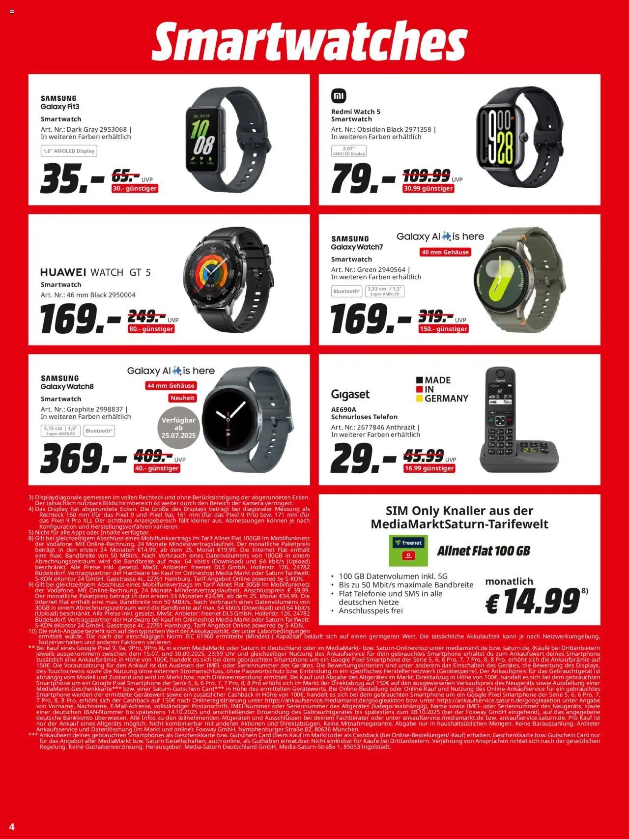 Saturn prospekt seit 21.07.2025 Prospekt (2025-07-21 - 2025-08-09) | 4