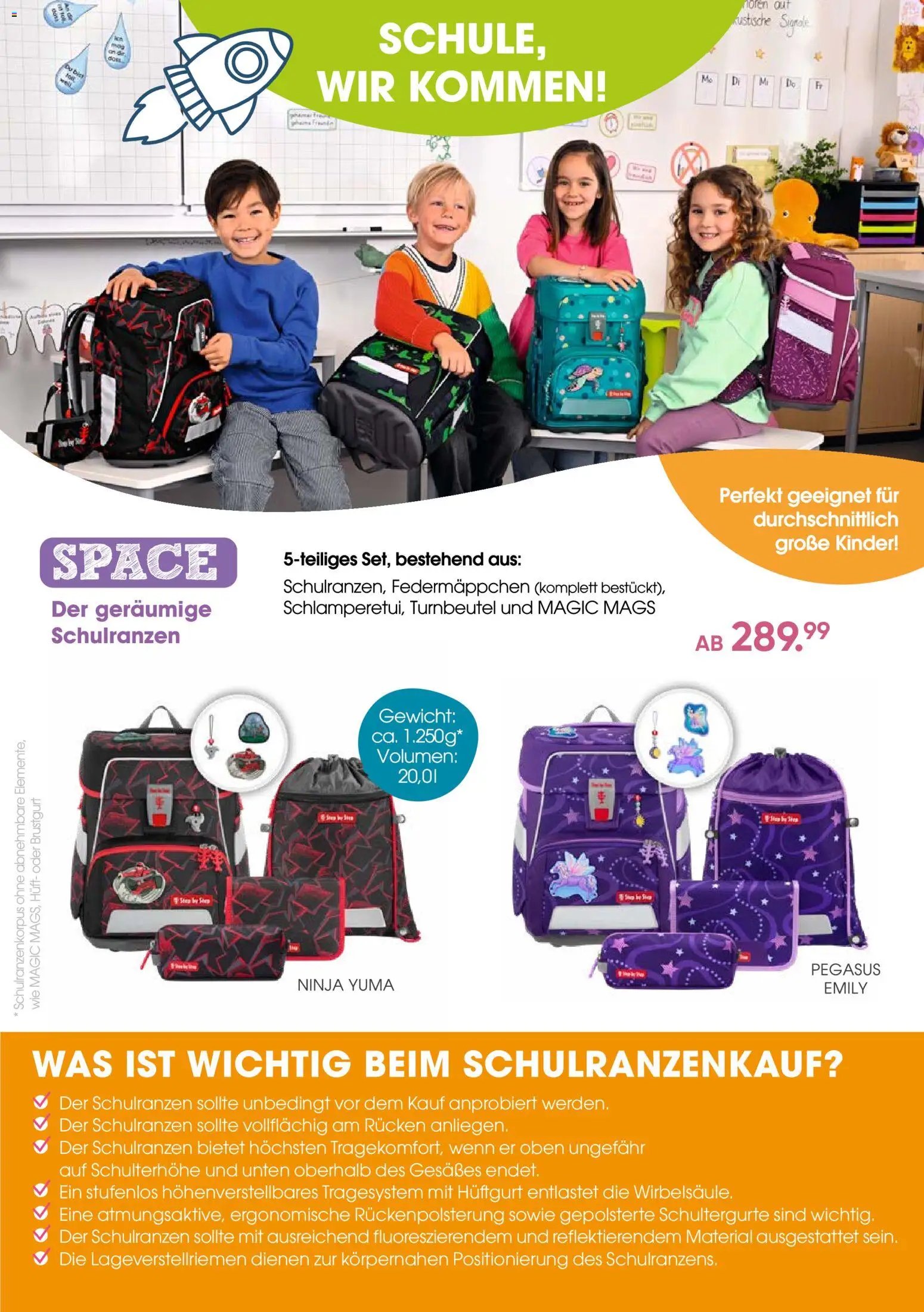 Galeria Karstadt Kaufhof prospekt seit 02.03.2026 Galeria Karstadt Kaufhof Prospekt Schulranzen 