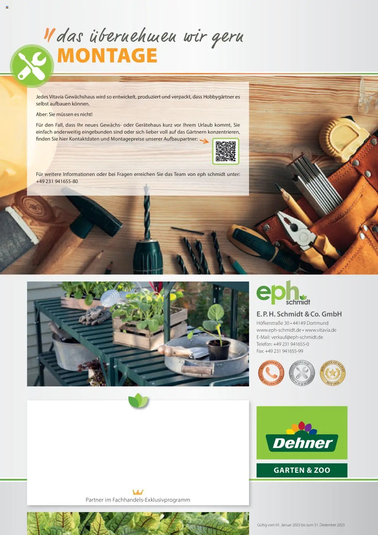Dehner prospekt seit 01.01.2025 Gärtnern & Leben