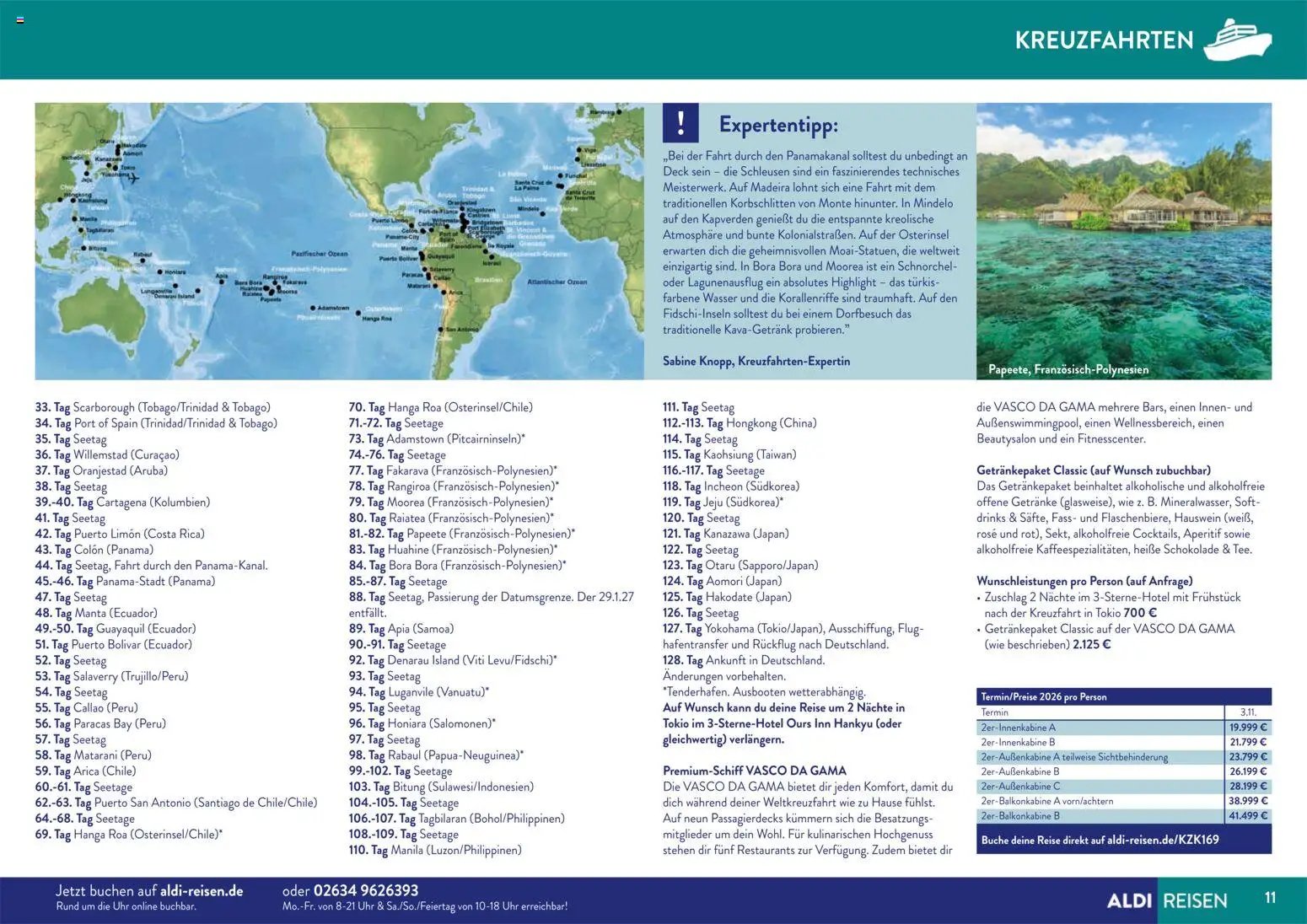 Aldi Reisen prospekt seit 01.11.2025 Unsere Traumreisen (2025-11-01 - 2025-12-31)