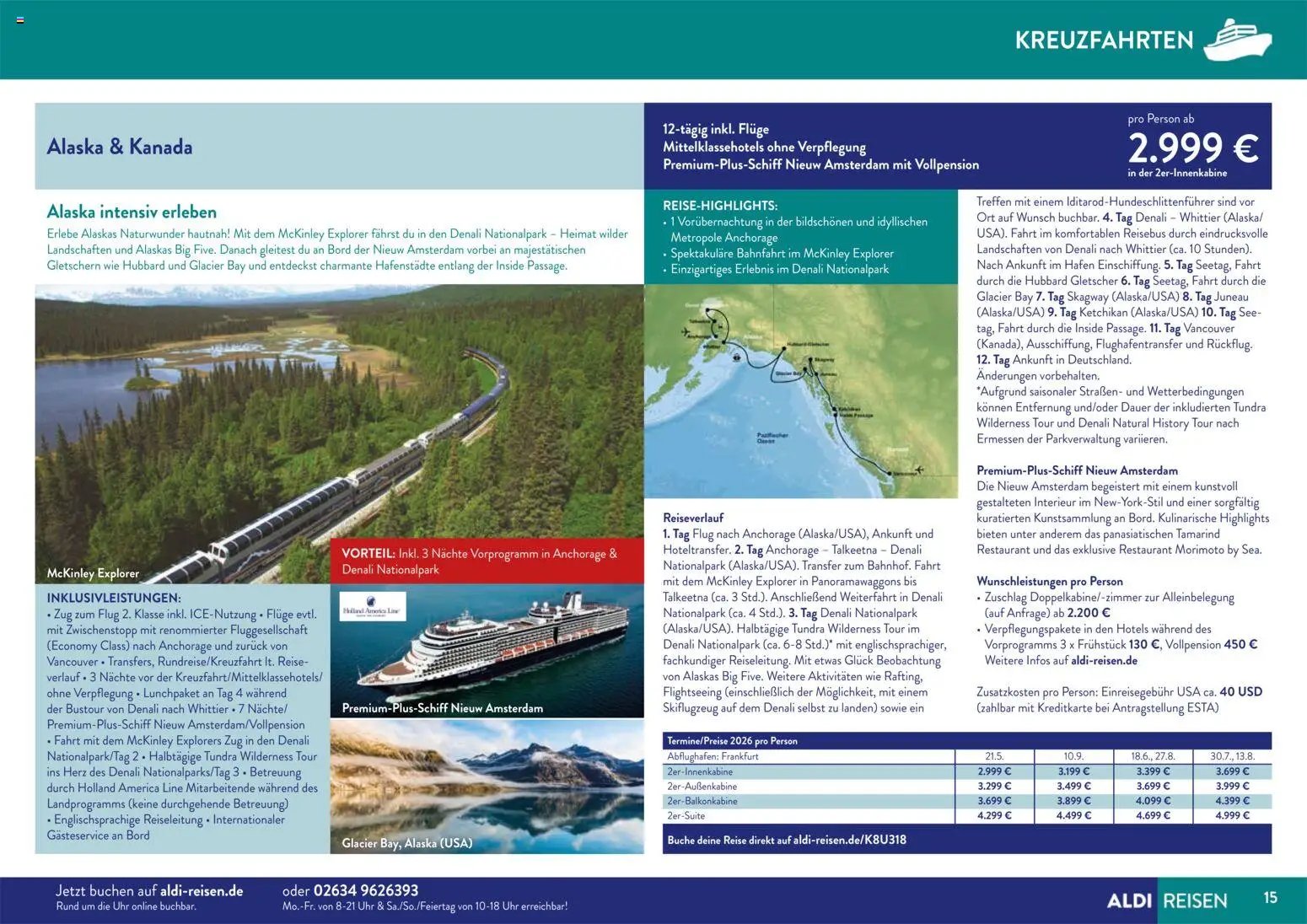 Aldi Reisen prospekt seit 01.11.2025 Unsere Traumreisen (2025-11-01 - 2025-12-31)