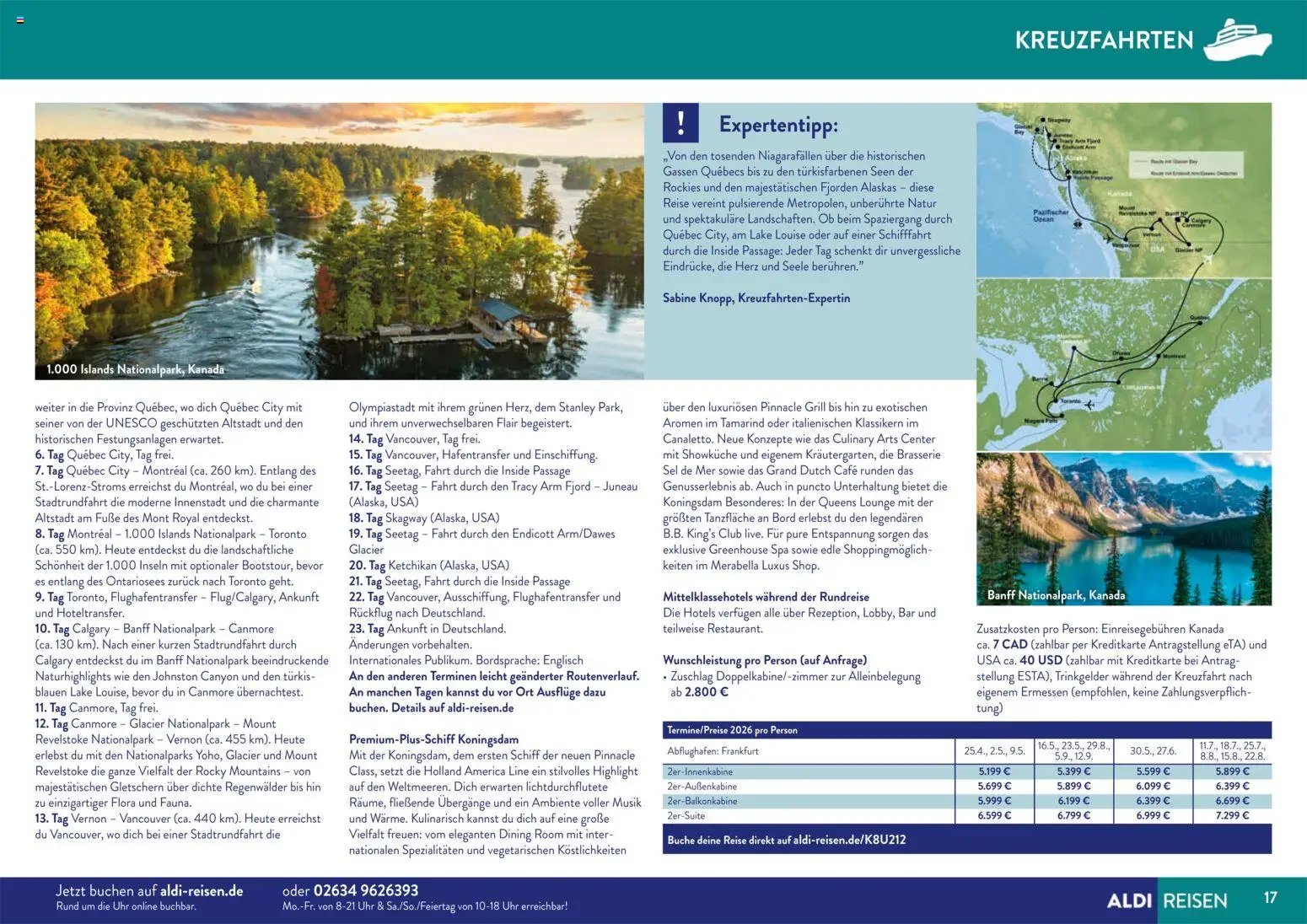 Aldi Reisen prospekt seit 01.11.2025 Unsere Traumreisen (2025-11-01 - 2025-12-31)