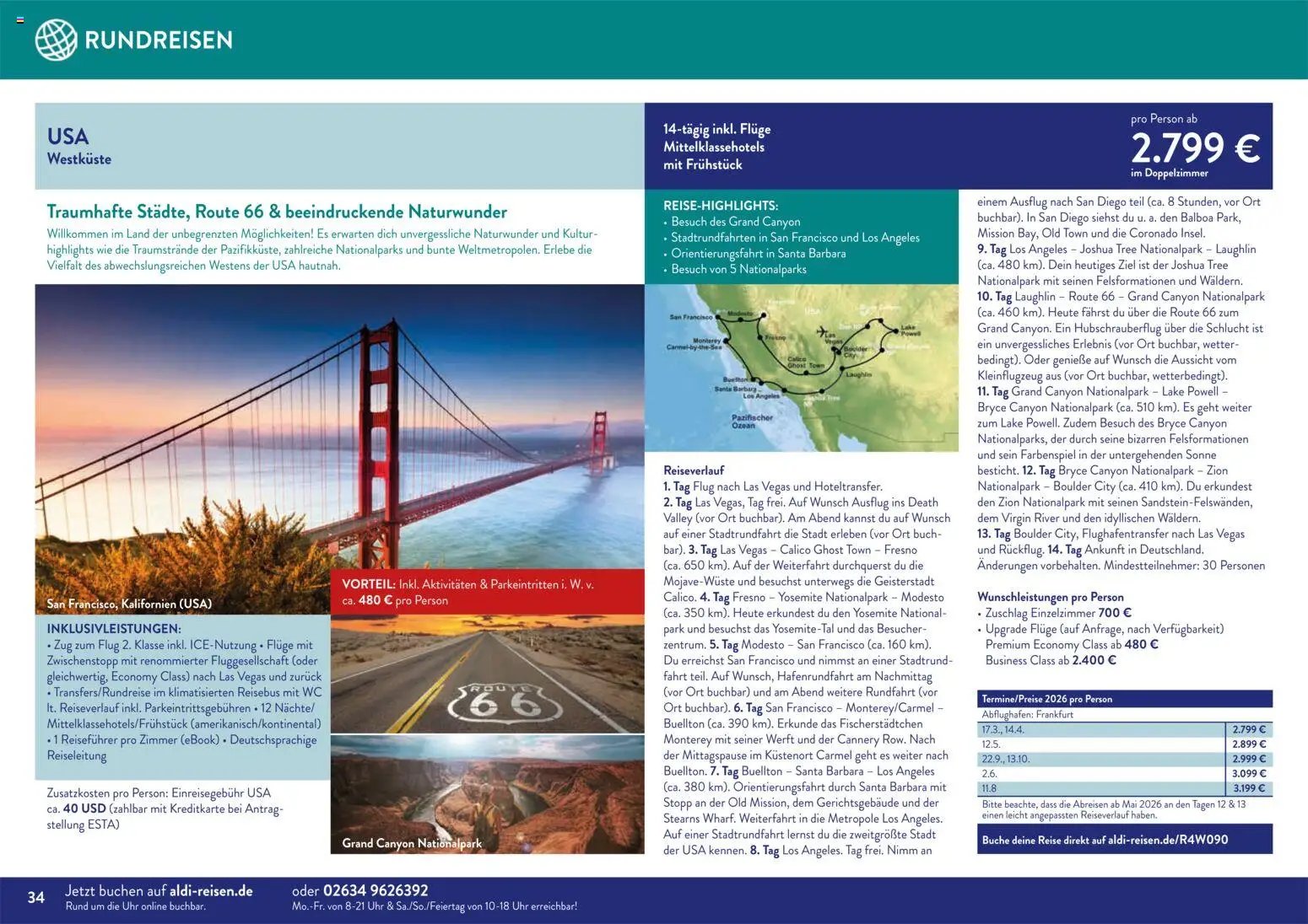 Aldi Reisen prospekt seit 01.11.2025 Unsere Traumreisen (2025-11-01 - 2025-12-31)