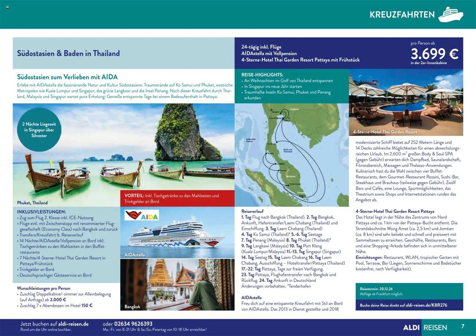 Aldi Reisen prospekt seit 01.11.2025 Unsere Traumreisen (2025-11-01 - 2025-12-31)