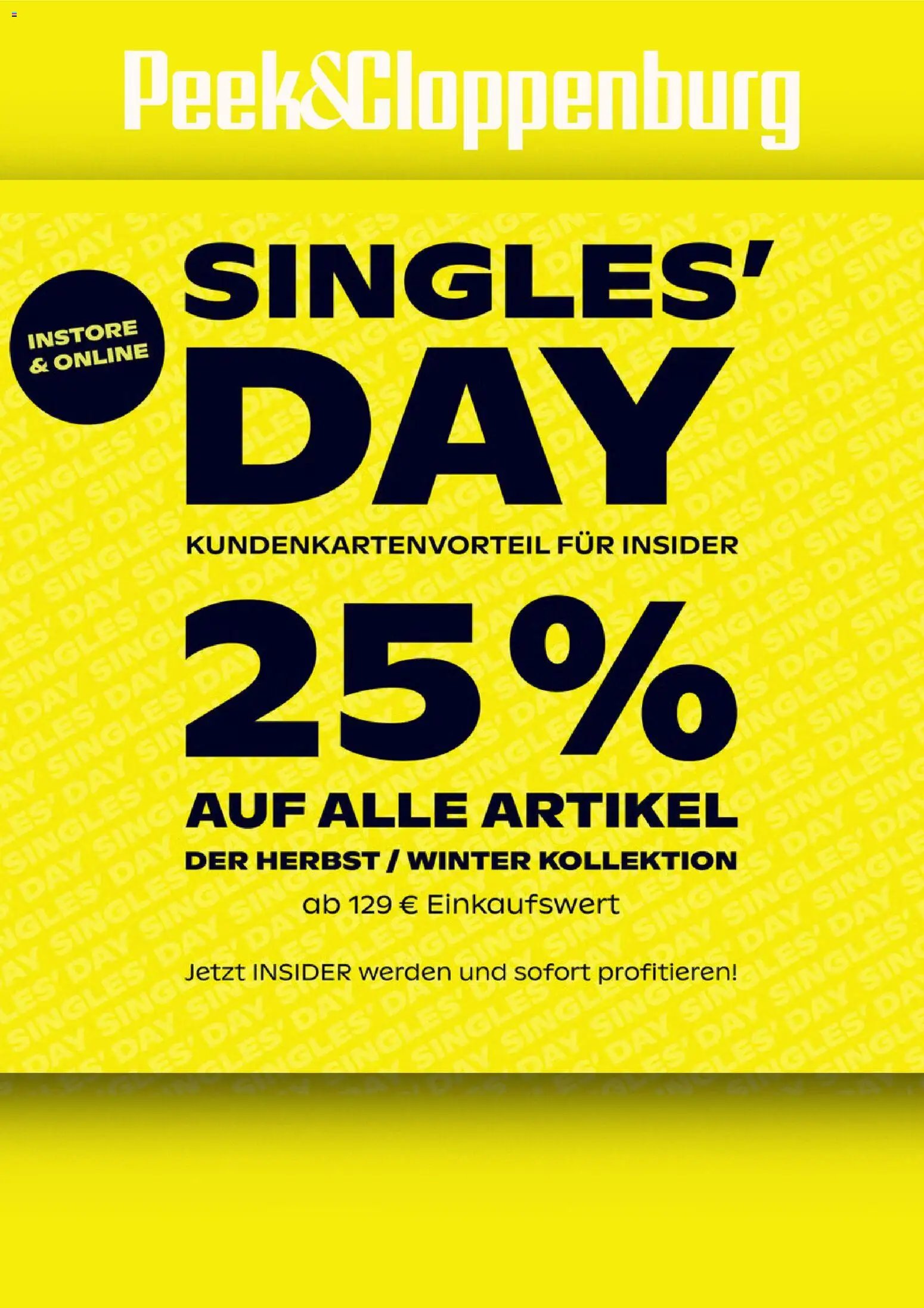 Peek & Cloppenburg prospekt seit 08.11.2025 Prospekt