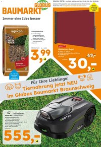 Globus Baumarkt prospekt seit 03.08.2026 Globus Baumarkt Prospekt Wolfsburg
