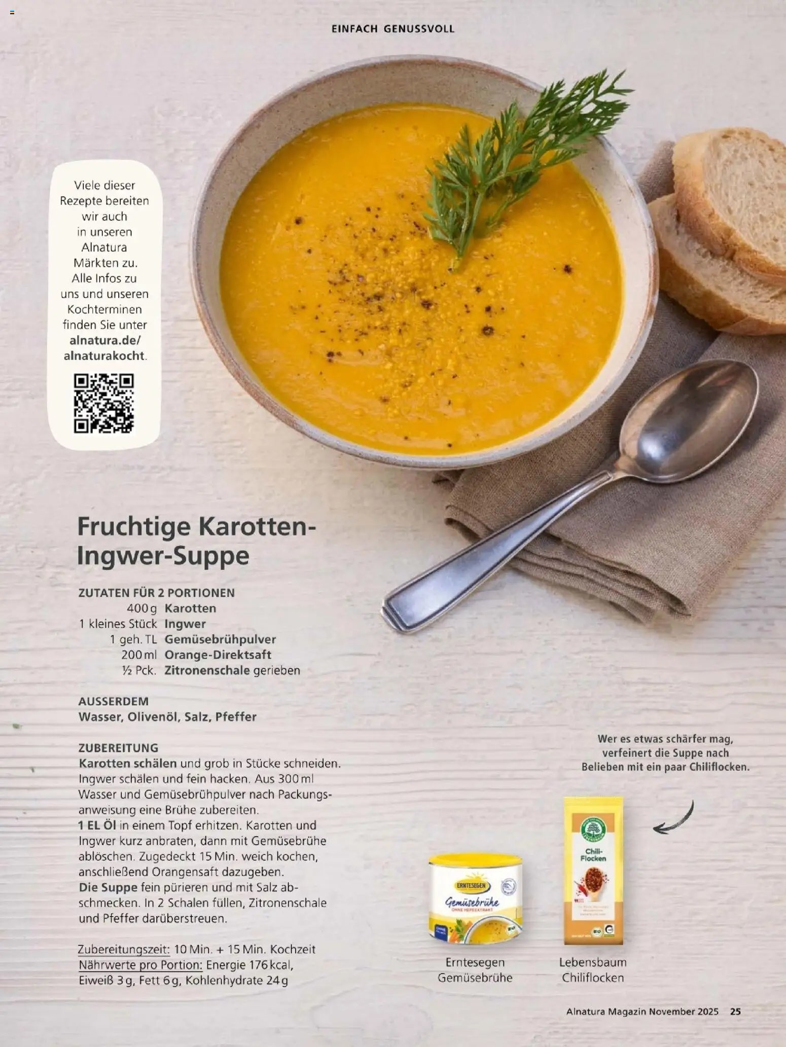 Alnatura prospekt seit 01.11.2025 Prospekt