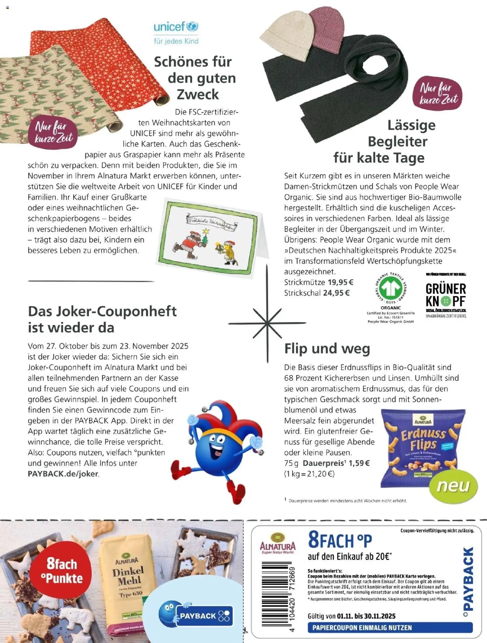 Alnatura prospekt seit 01.11.2025 Prospekt