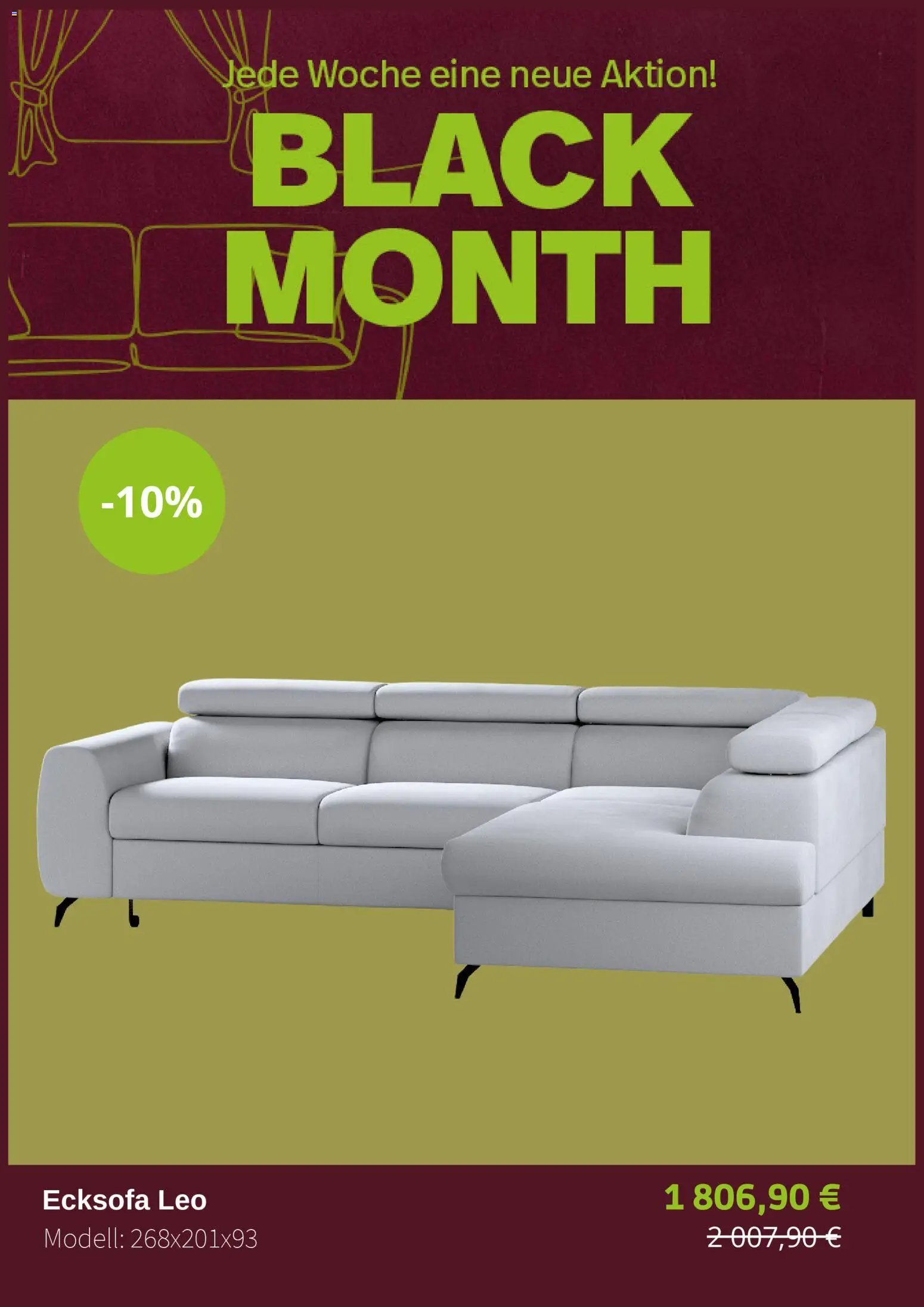 Dekoria prospekt seit 18.11.2025 Black Friday