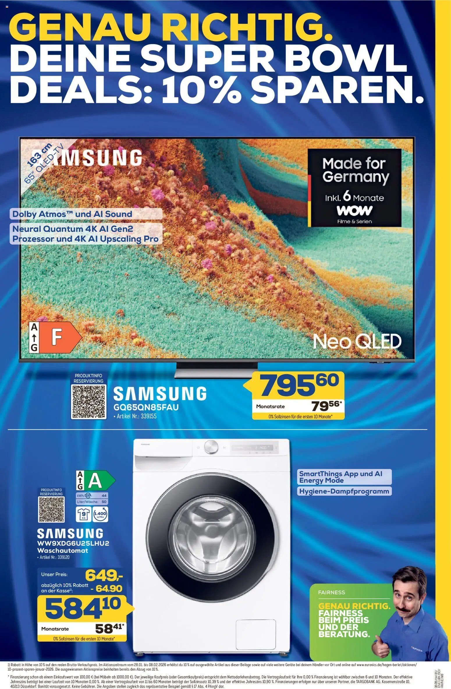 Euronics prospekt seit 29.01.2026 Aus unserer Werbung!