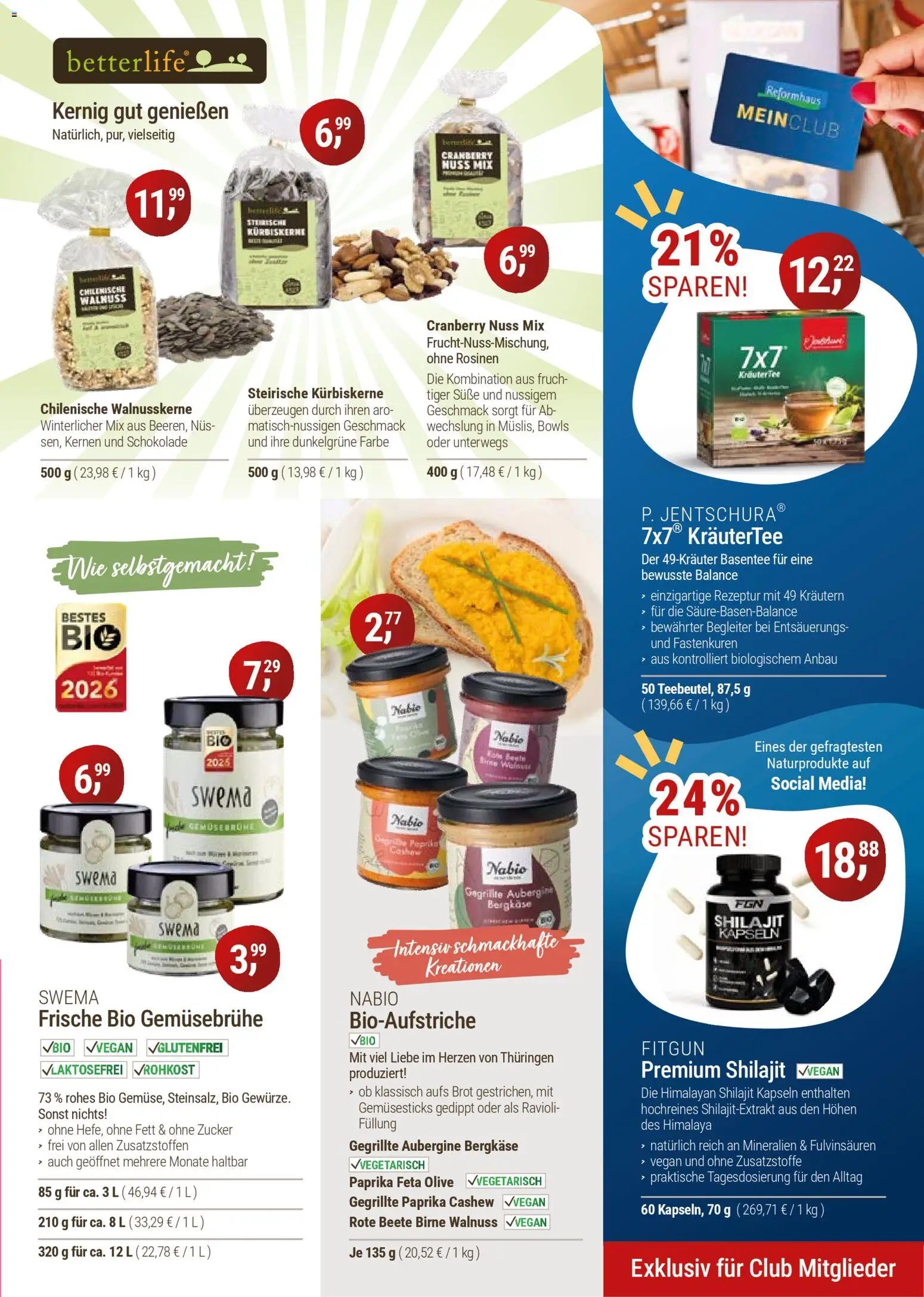 Reformhaus Bacher prospekt seit 01.02.2026 Prospekt