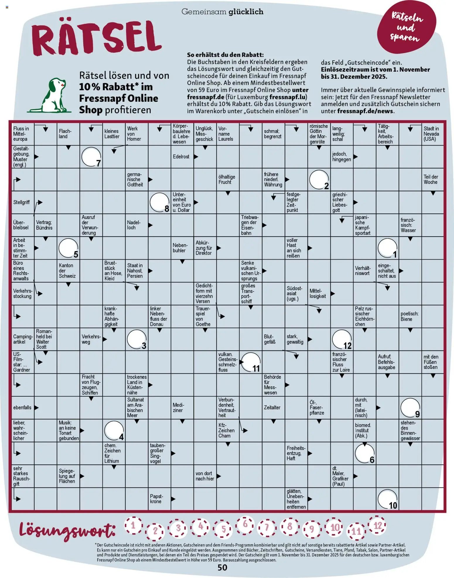 Fressnapf prospekt seit 01.11.2025 Friends Magazin (2025-11-01 - 2025-12-31)