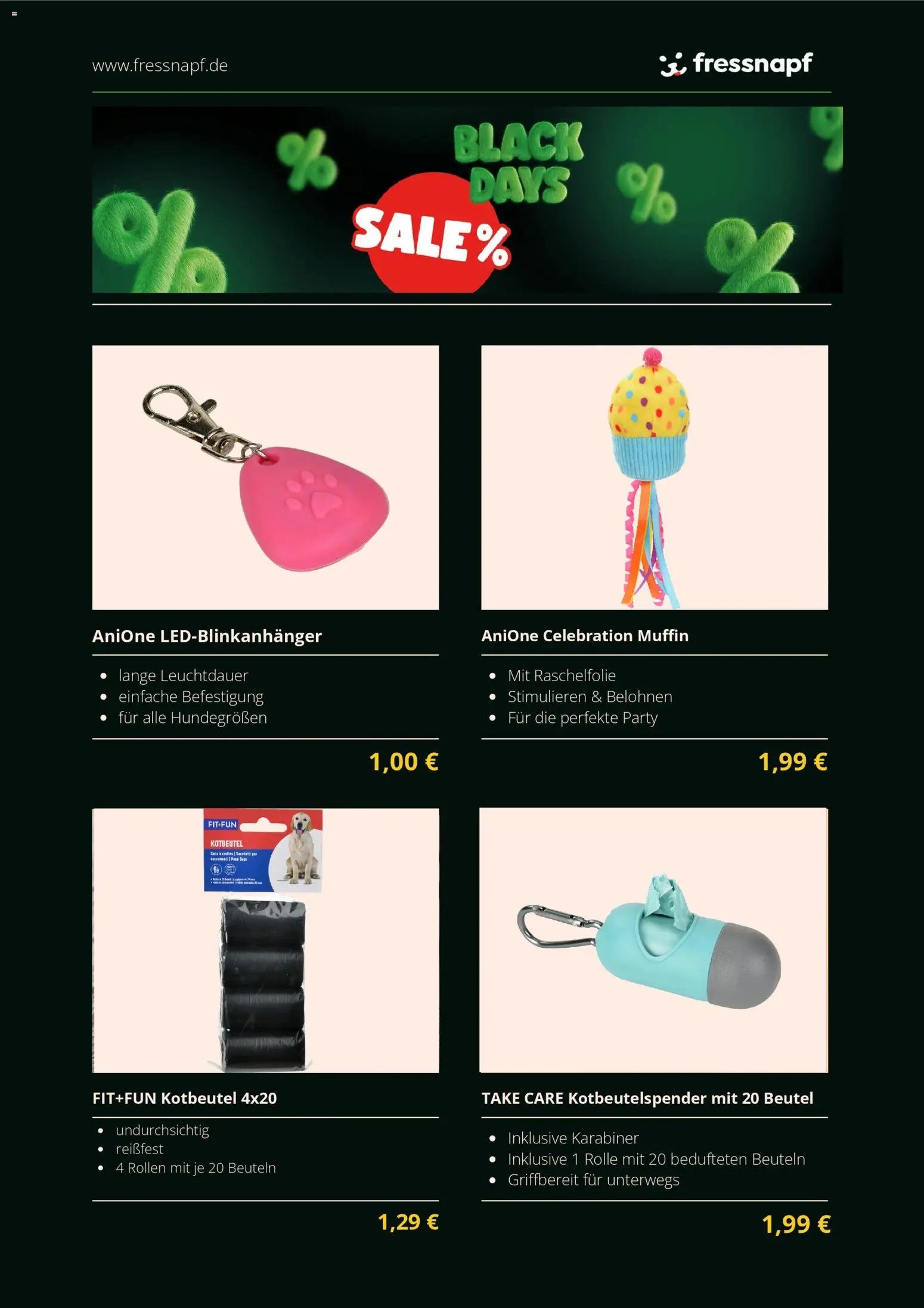 Fressnapf prospekt seit 20.11.2025 Black Friday