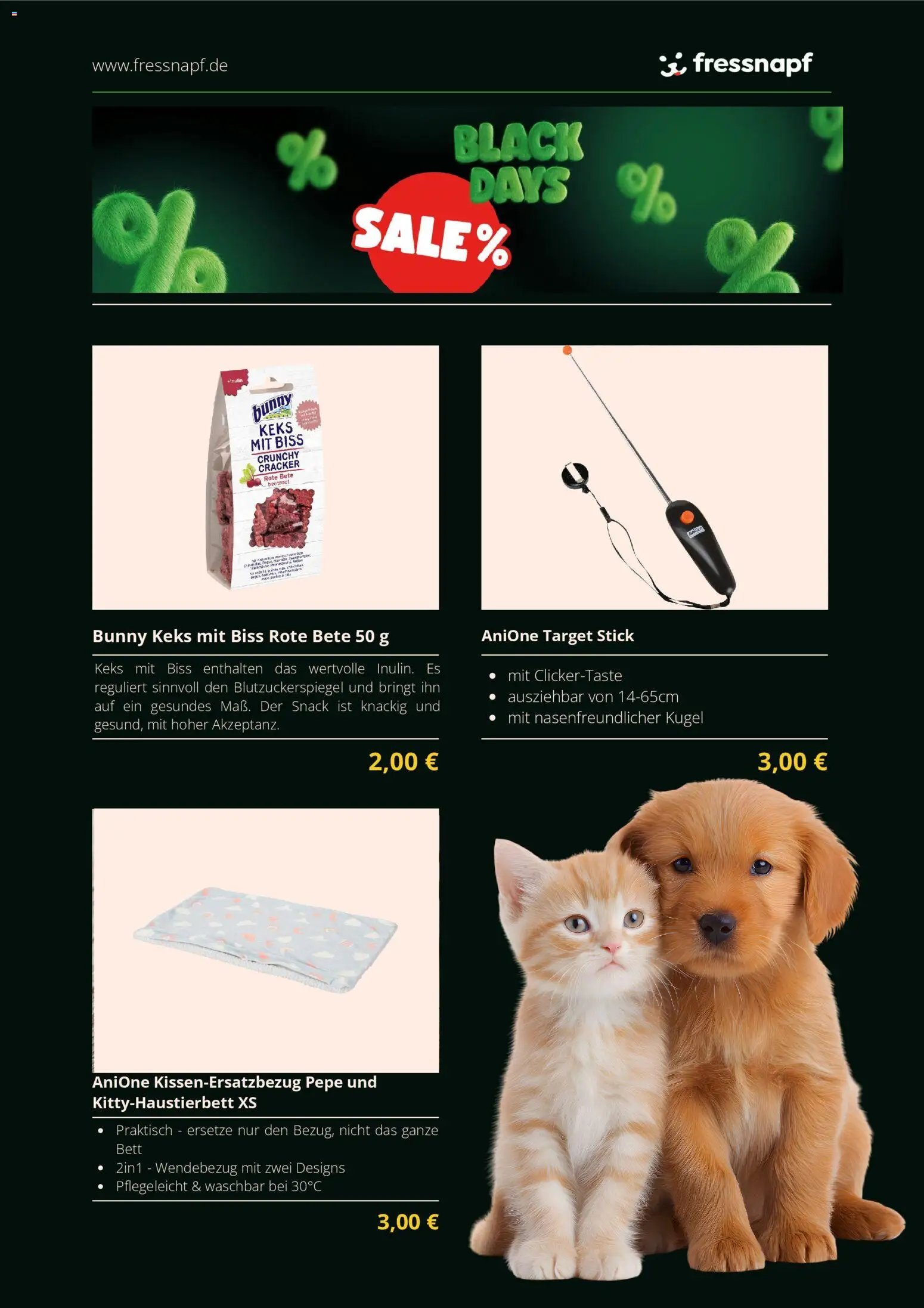 Fressnapf prospekt seit 20.11.2025 Black Friday