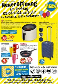 TEDi prospekt seit 05.06.2026 TEDi Neueröffnung Aarbergen