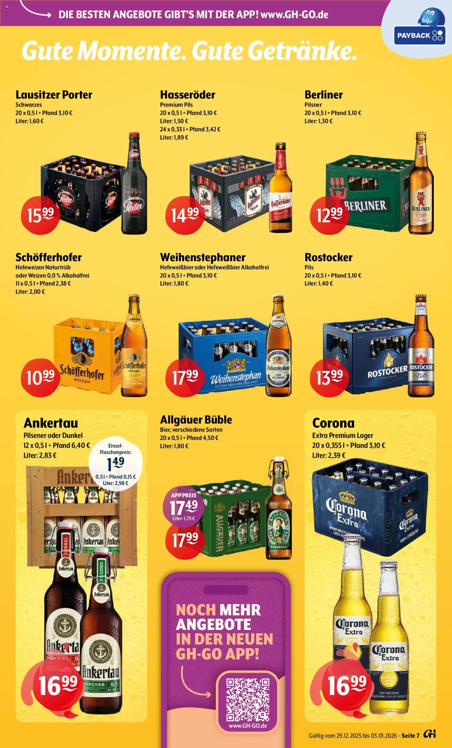 Getränke Hoffmann prospekt seit 29.12.2025 Hamburg