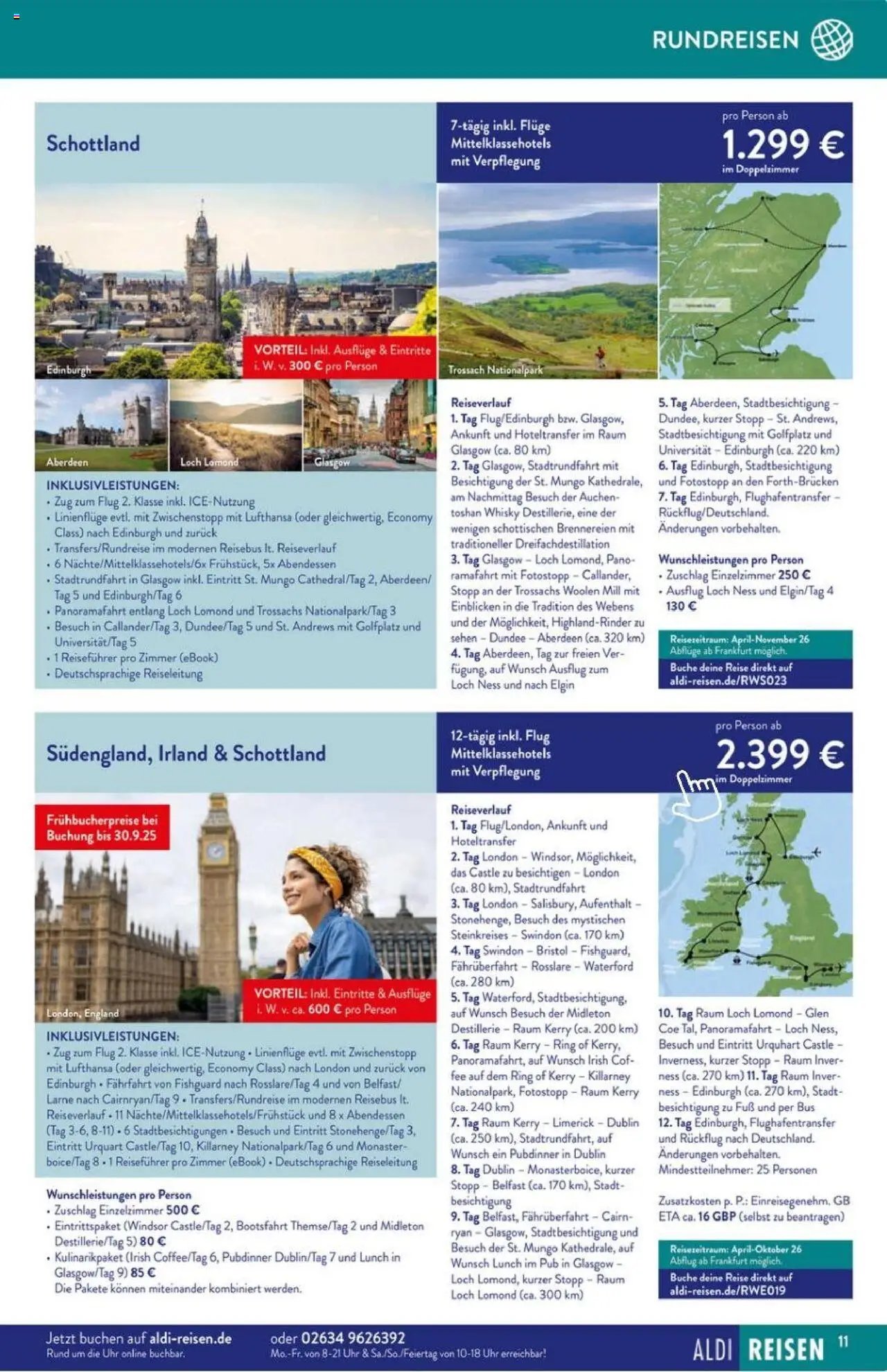 Aldi Reisen prospekt seit 01.09.2025 Prospekt (2025-09-01 - 2025-09-30)