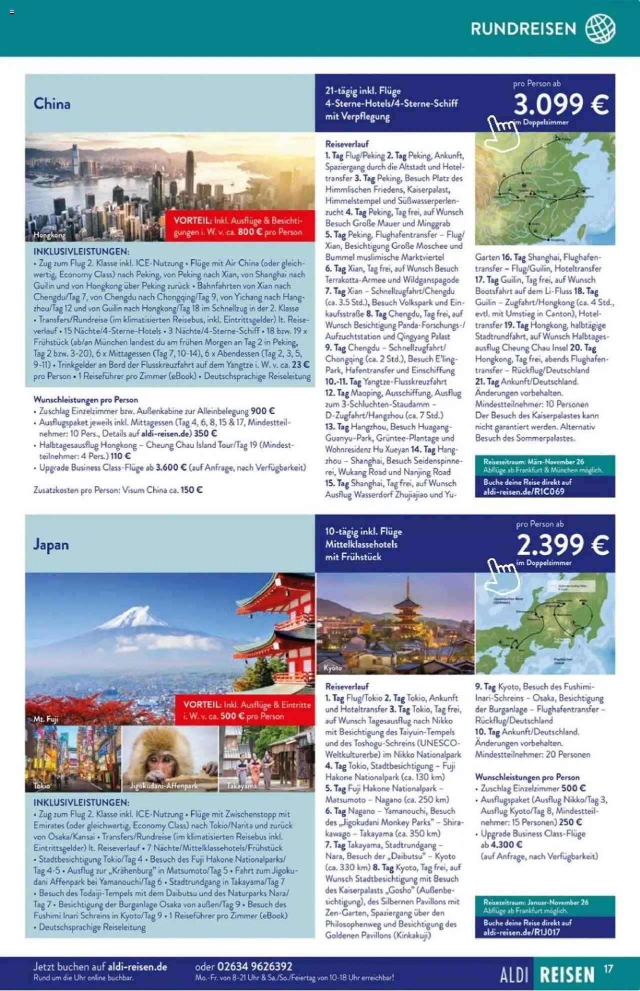 Aldi Reisen prospekt seit 01.09.2025 Prospekt (2025-09-01 - 2025-09-30)