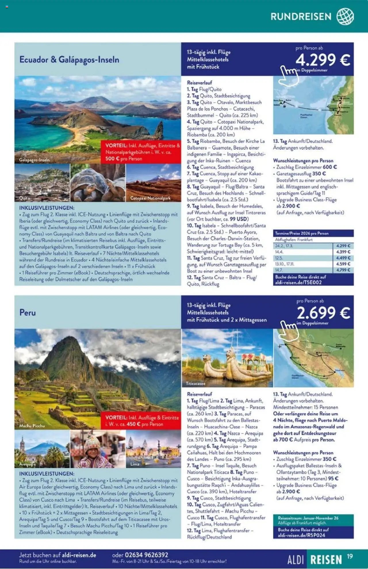 Aldi Reisen prospekt seit 01.09.2025 Prospekt (2025-09-01 - 2025-09-30)