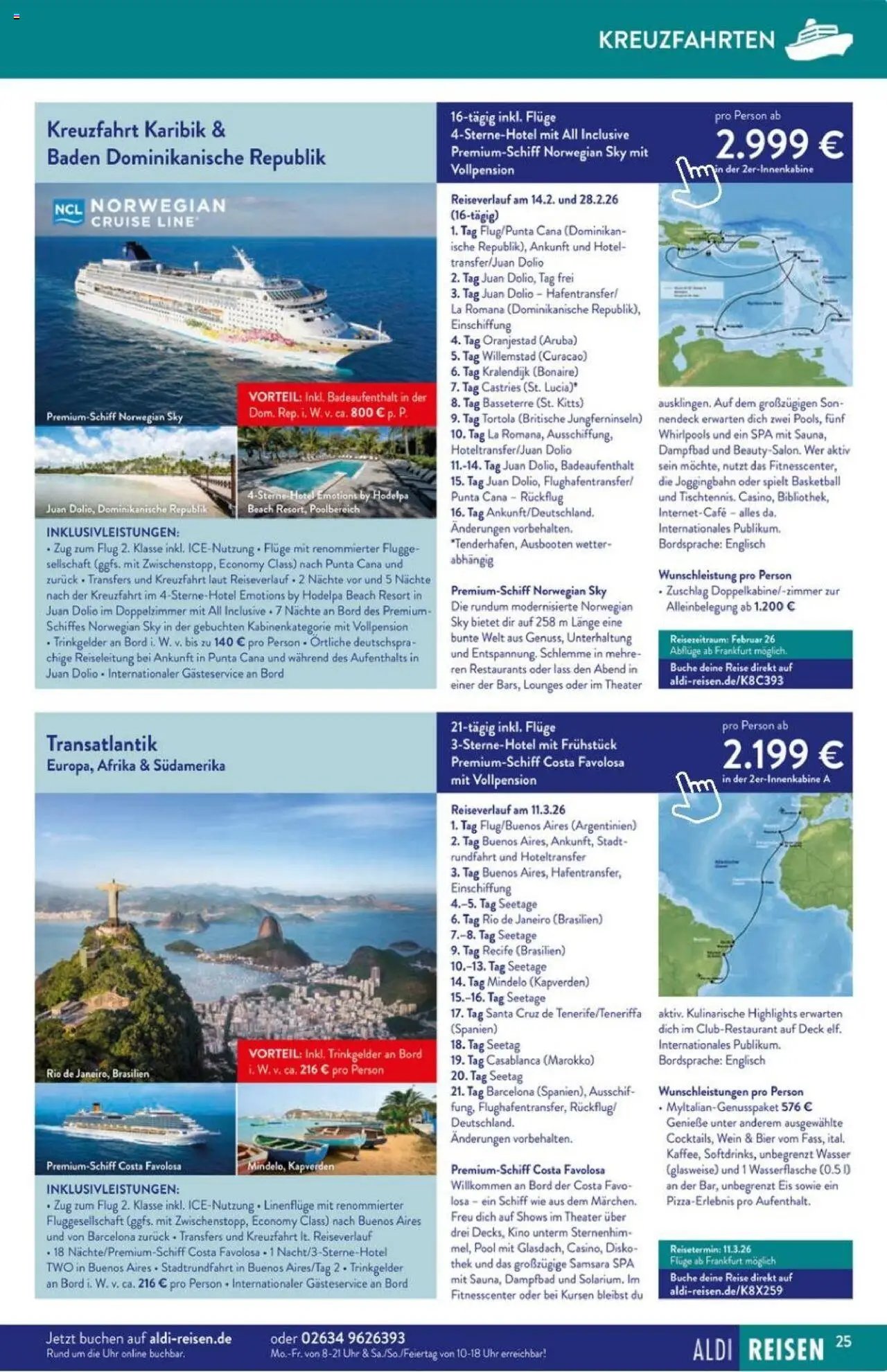 Aldi Reisen prospekt seit 01.09.2025 Prospekt (2025-09-01 - 2025-09-30)