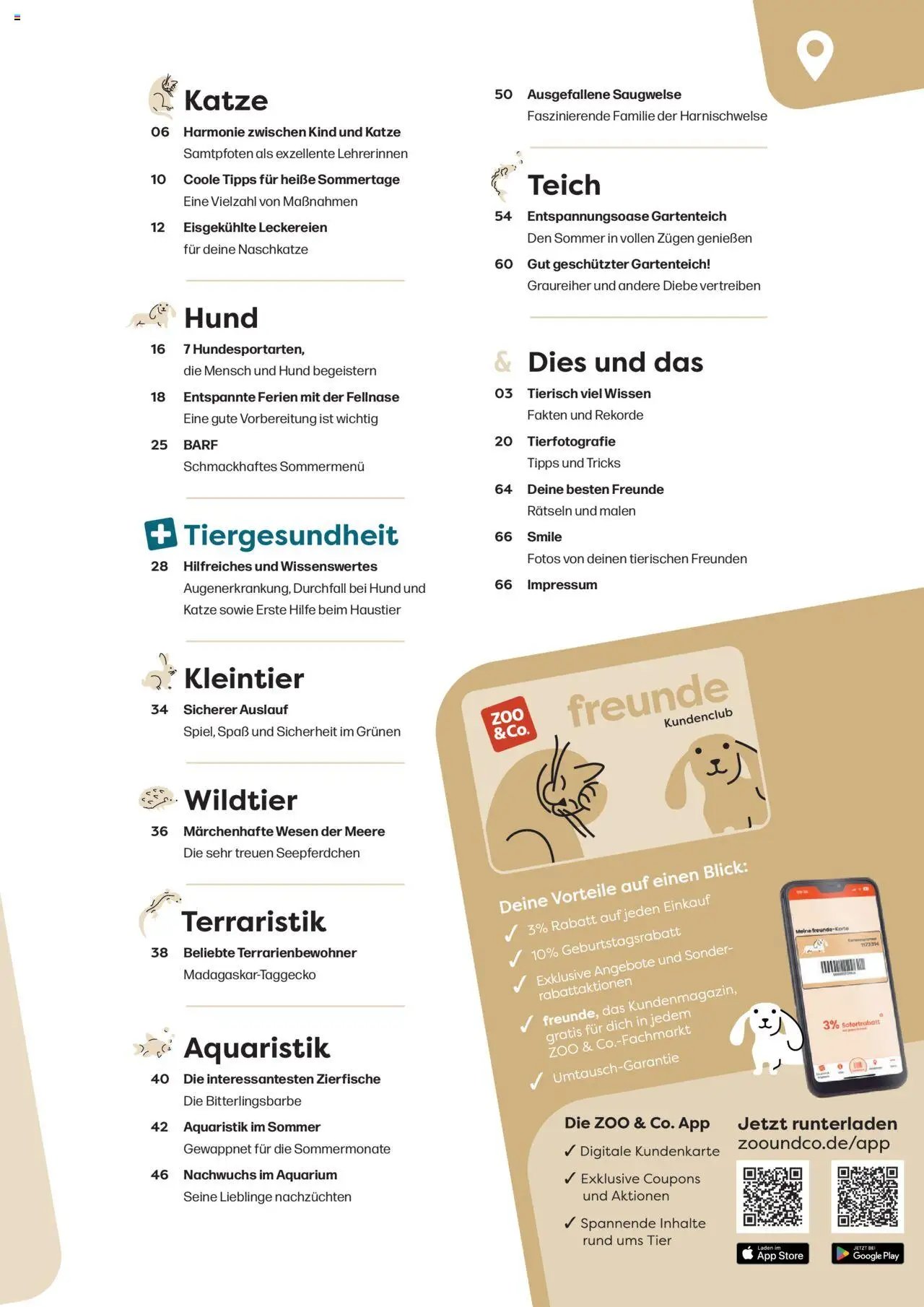 Zoo & co prospekt seit 08.06.2025 Prospekt Freunde (2025-06-08) | 5