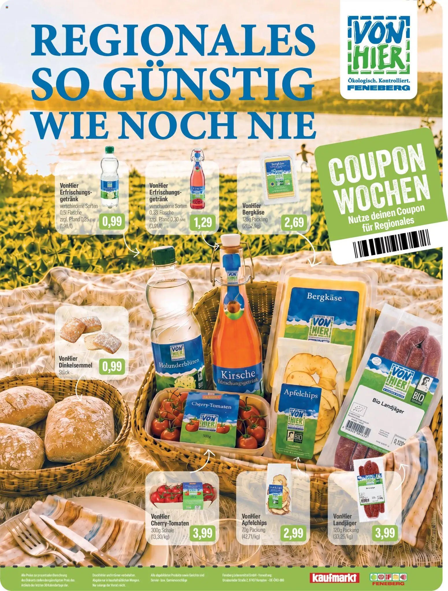 Feneberg prospekt seit 03.08.2026 Feneberg Angebote