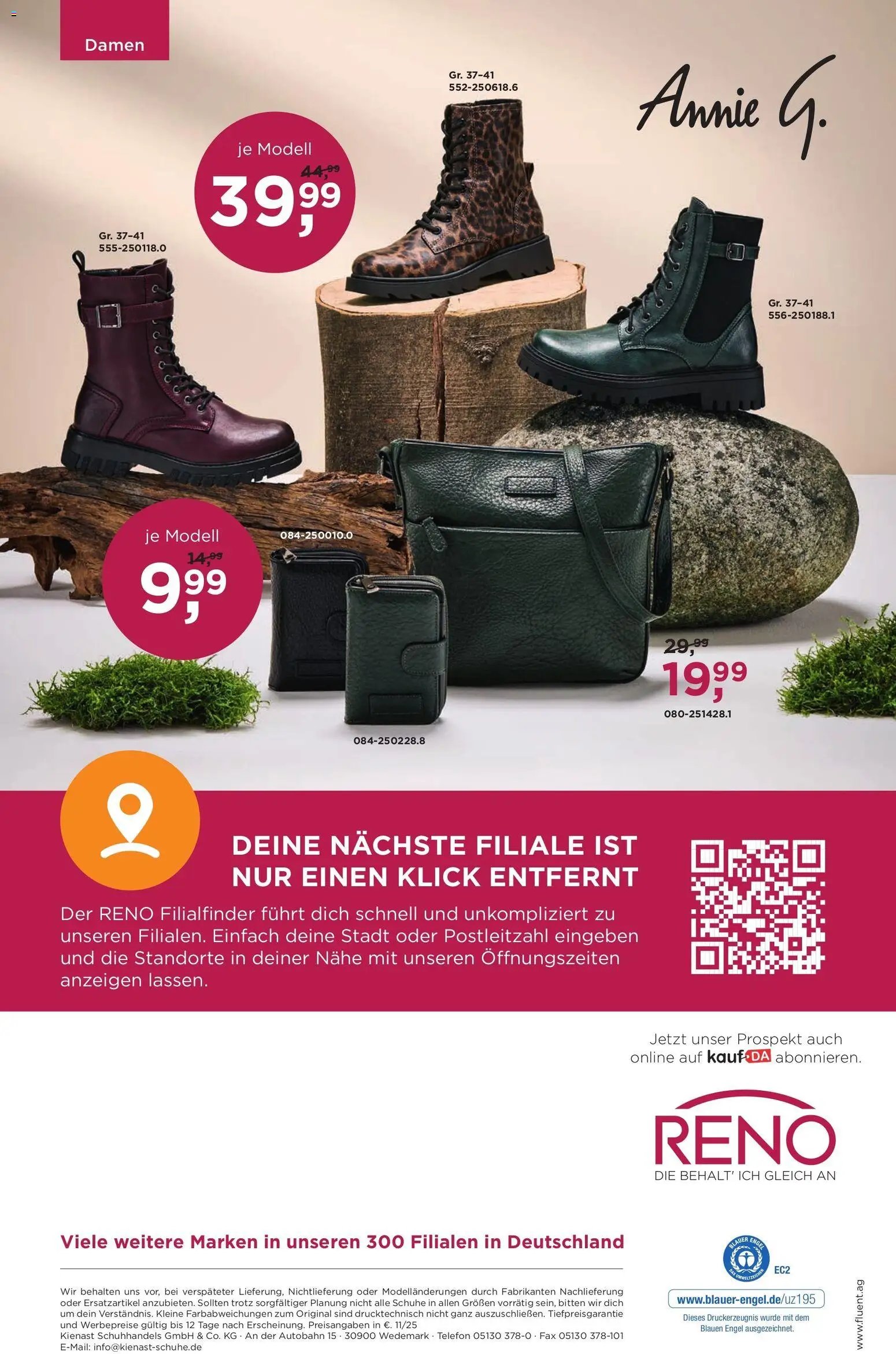 Reno prospekt seit 29.10.2025 Prospekt