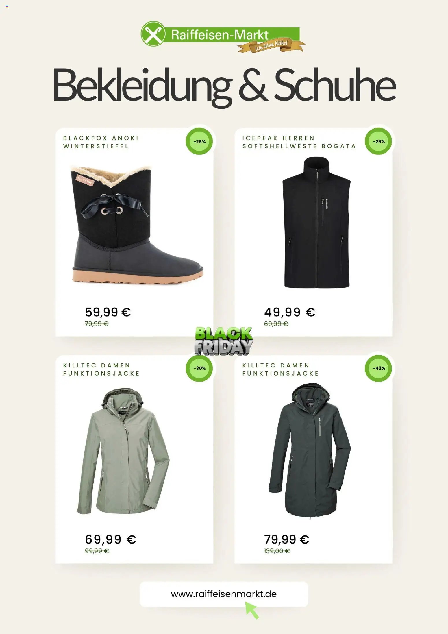 Raiffeisen Markt prospekt seit 03.11.2025 Black Friday (2025-11-03 - 2025-12-01)